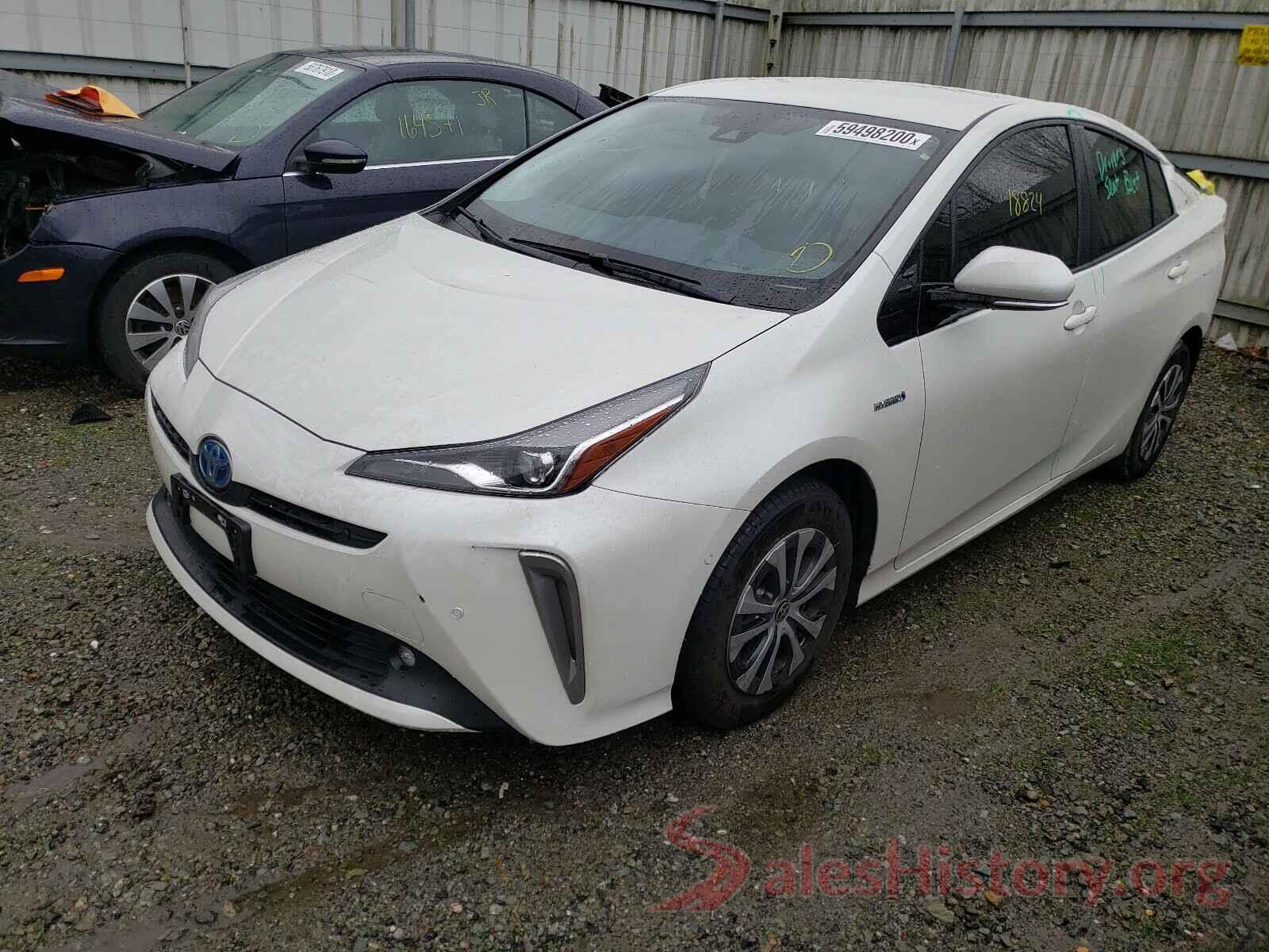 JTDL9RFU8L3017410 2020 TOYOTA PRIUS