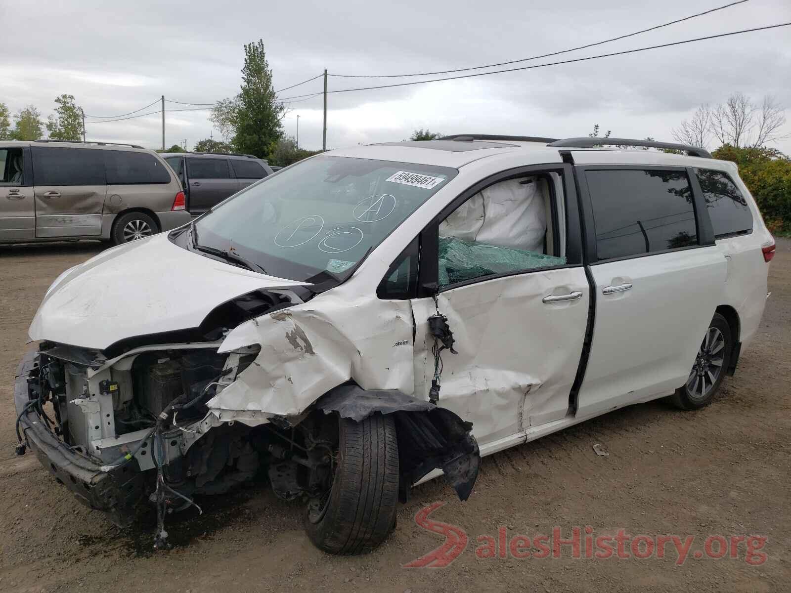 5TDDZ3DC4KS211151 2019 TOYOTA SIENNA