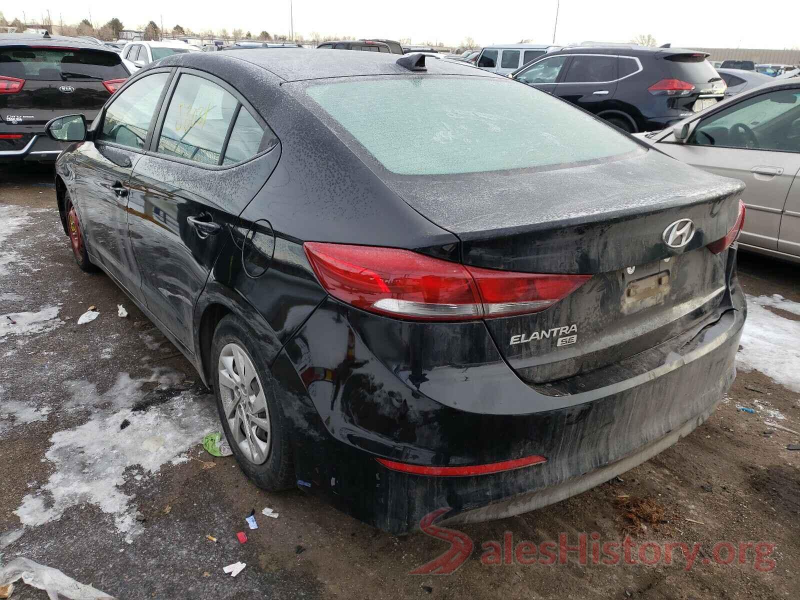 KMHD74LFXHU381246 2017 HYUNDAI ELANTRA