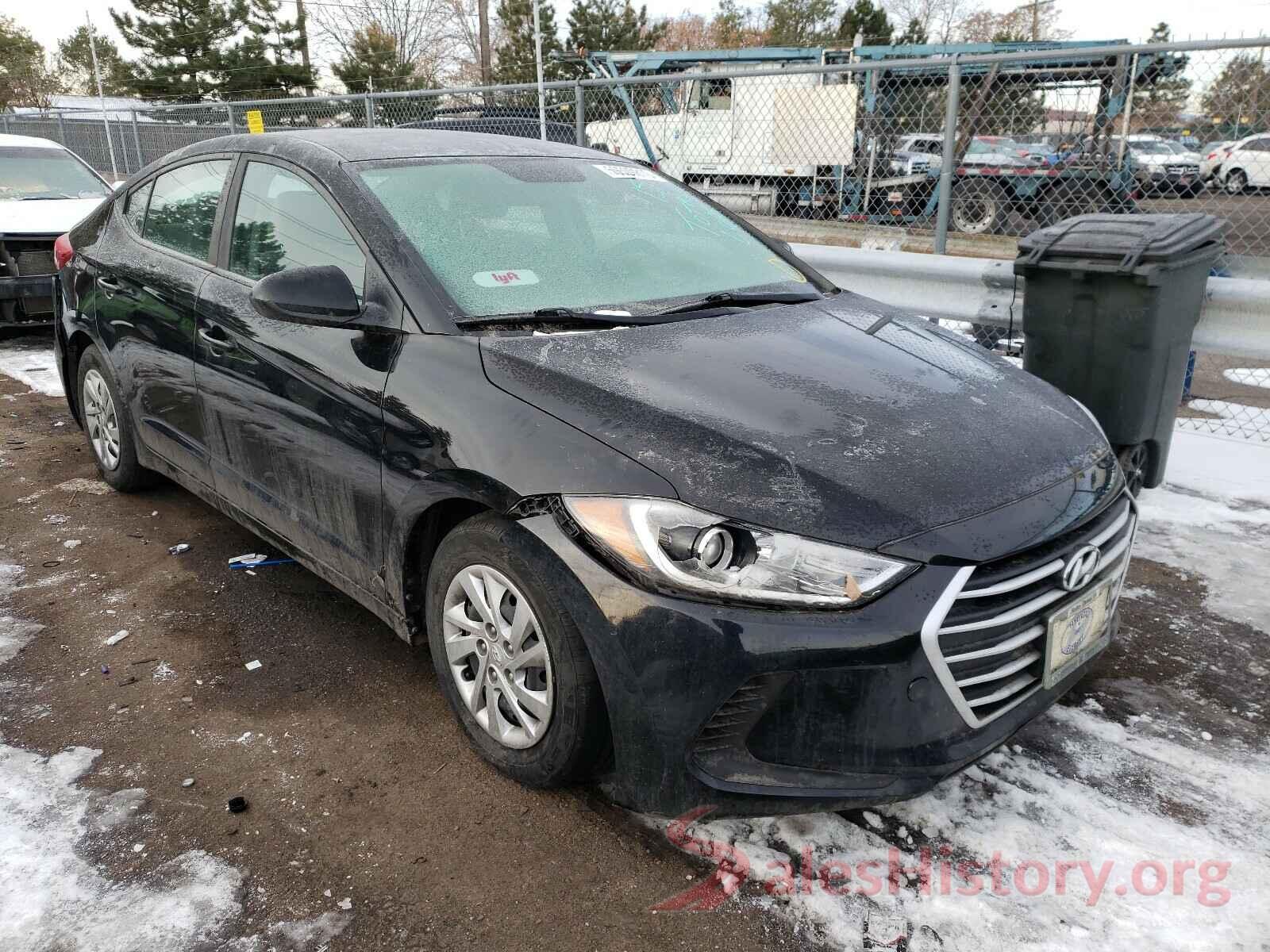 KMHD74LFXHU381246 2017 HYUNDAI ELANTRA