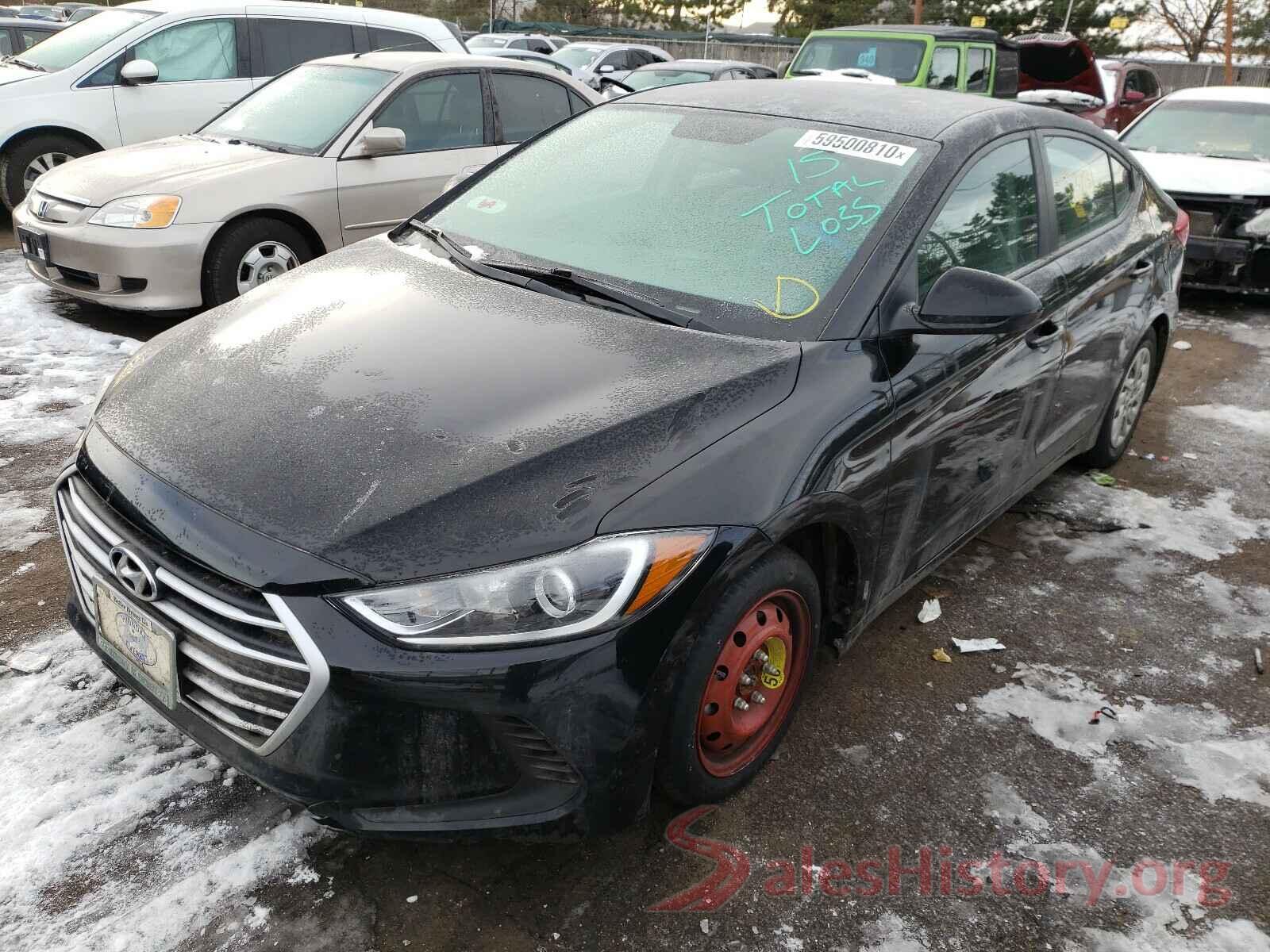 KMHD74LFXHU381246 2017 HYUNDAI ELANTRA