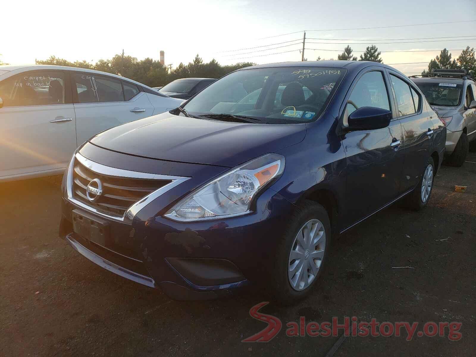 3N1CN7AP3KL855495 2019 NISSAN VERSA