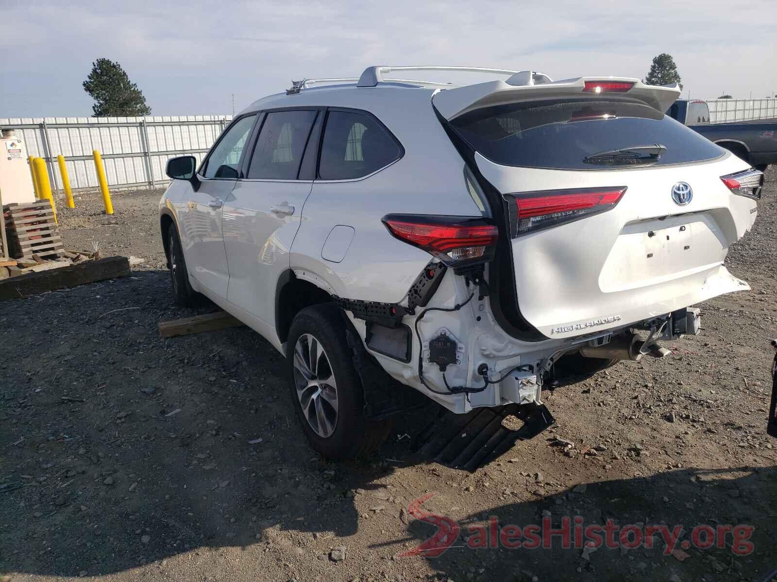 5TDHBRCH1MS523176 2021 TOYOTA HIGHLANDER