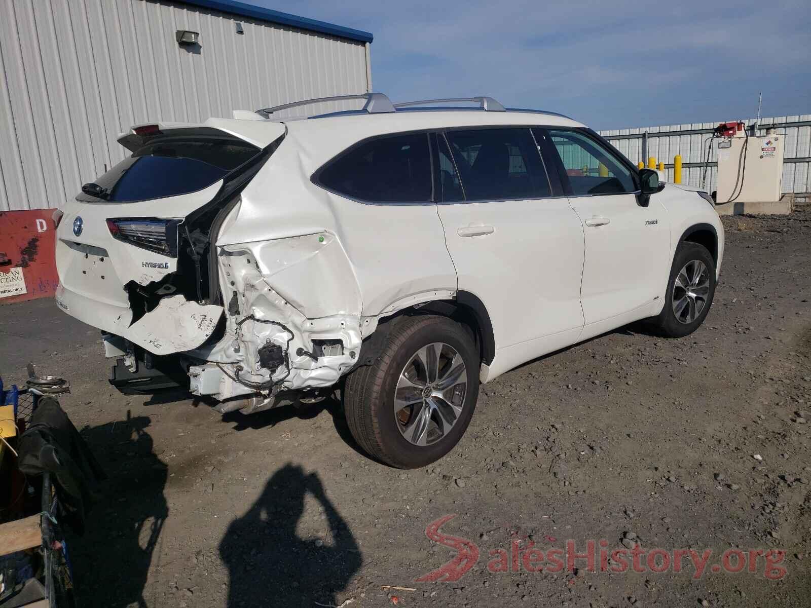 5TDHBRCH1MS523176 2021 TOYOTA HIGHLANDER