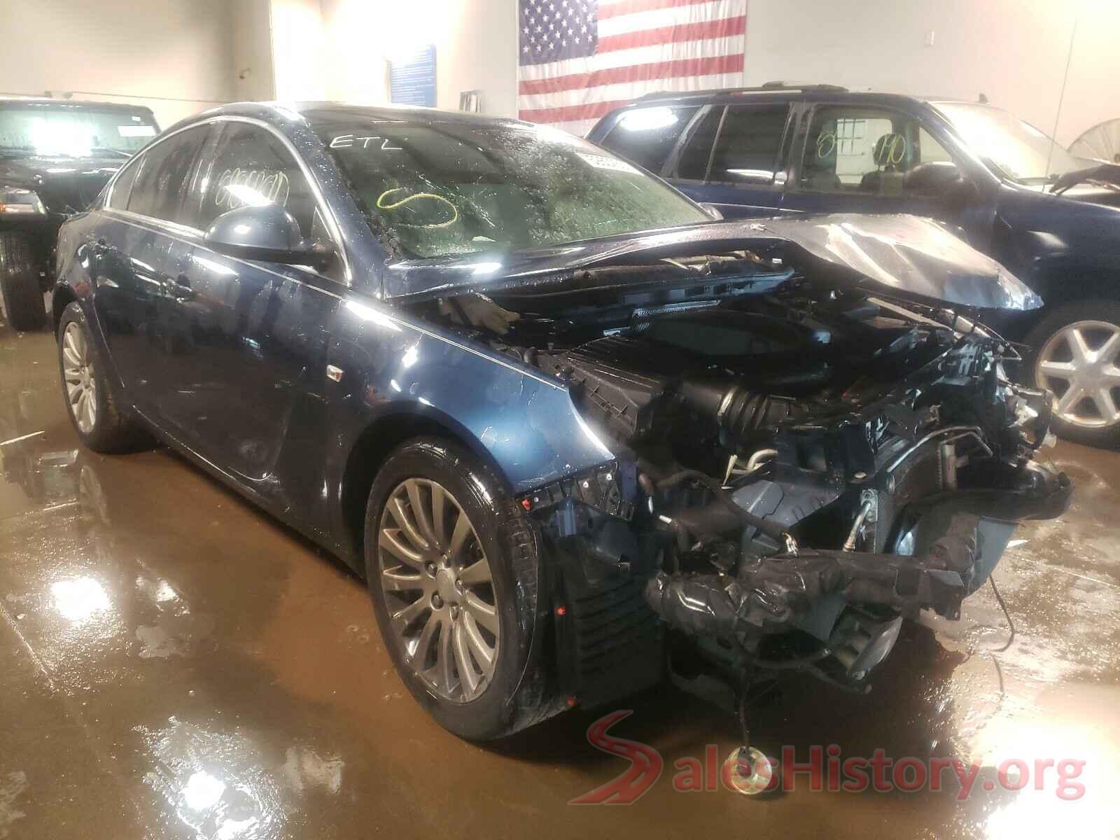 W04GN5EC4B1071421 2011 BUICK REGAL