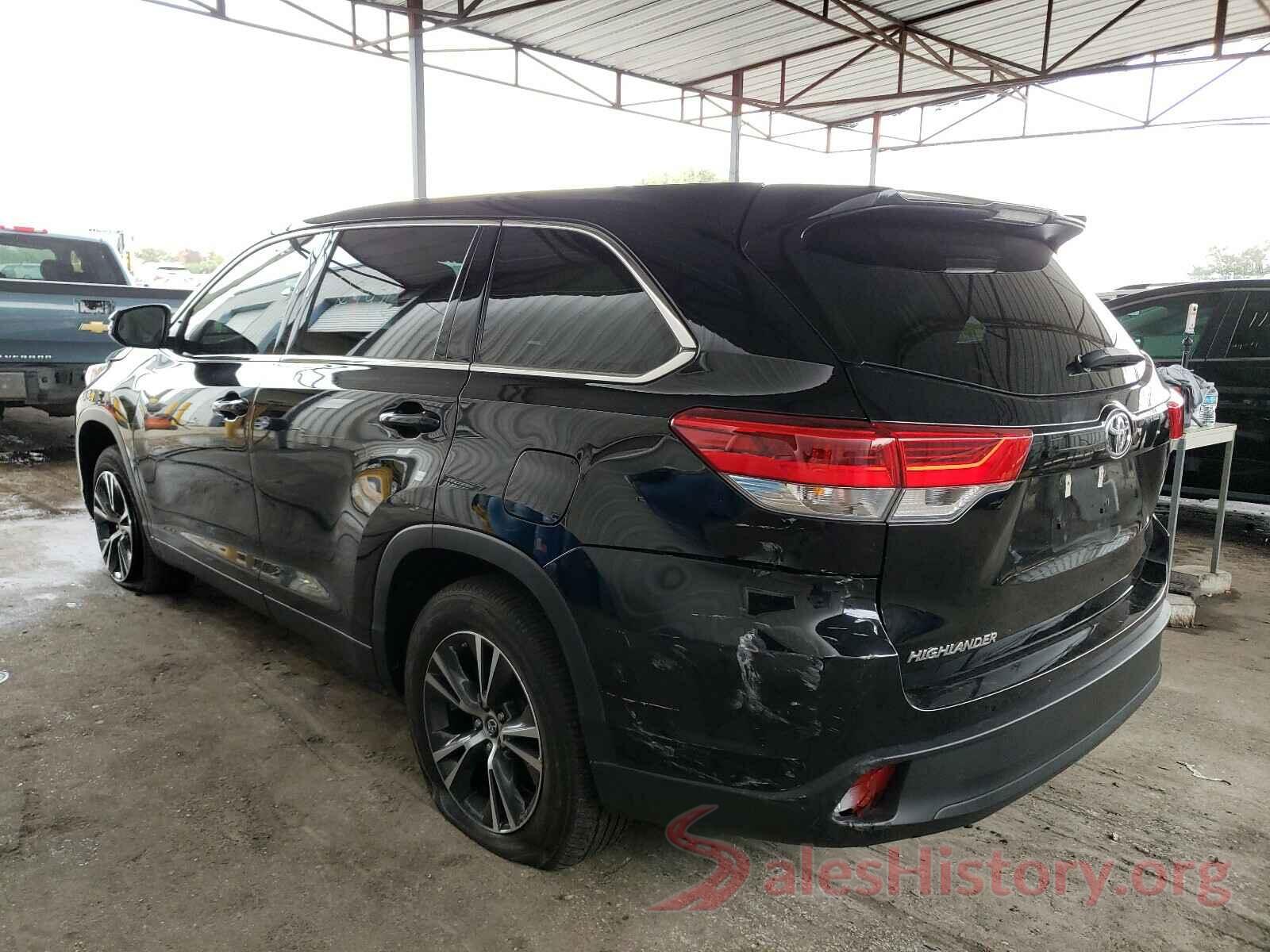 5TDZARFH6KS059687 2019 TOYOTA HIGHLANDER