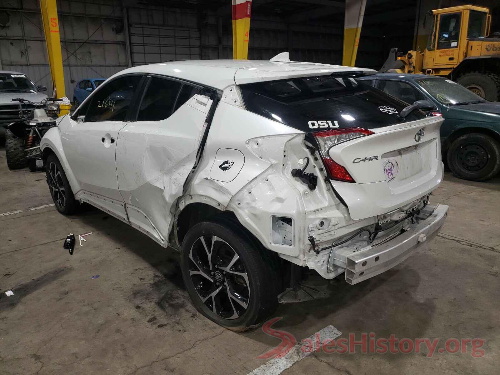 NMTKHMBX2JR013042 2018 TOYOTA C-HR