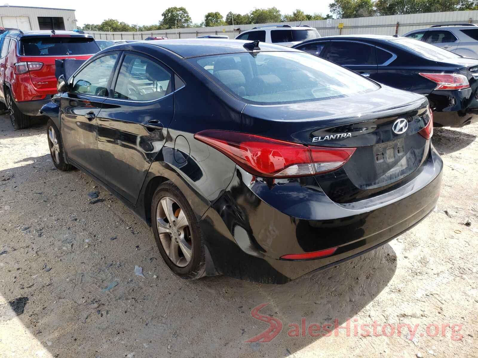 KMHDH4AEXGU553362 2016 HYUNDAI ELANTRA