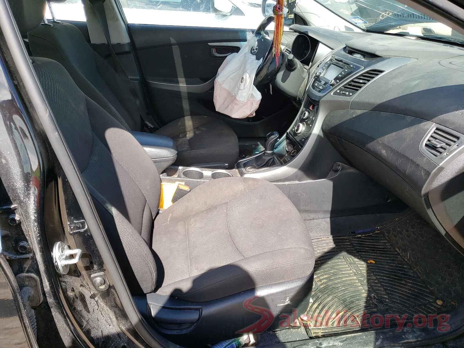 KMHDH4AEXGU553362 2016 HYUNDAI ELANTRA