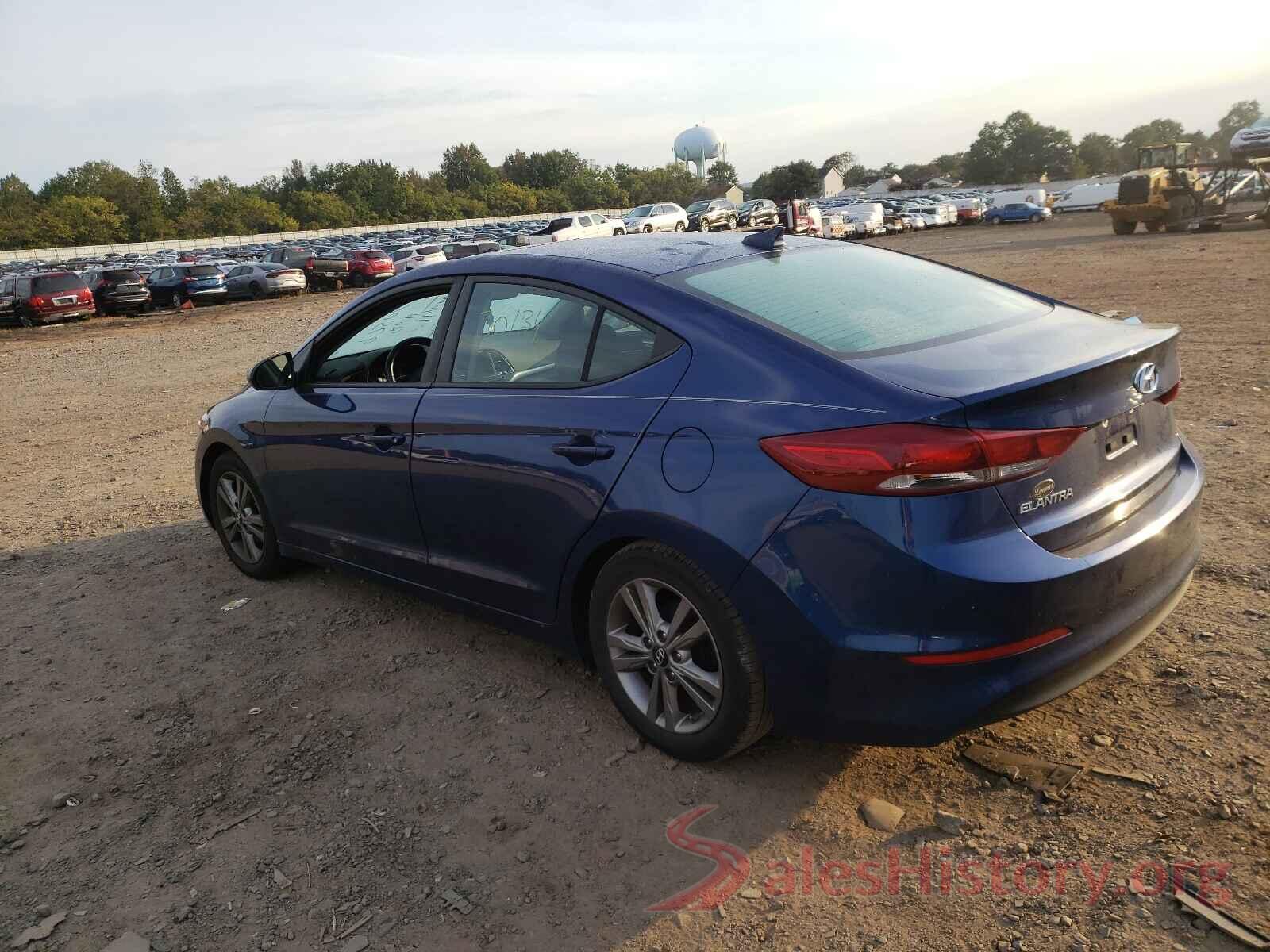 5NPD84LF6HH180696 2017 HYUNDAI ELANTRA