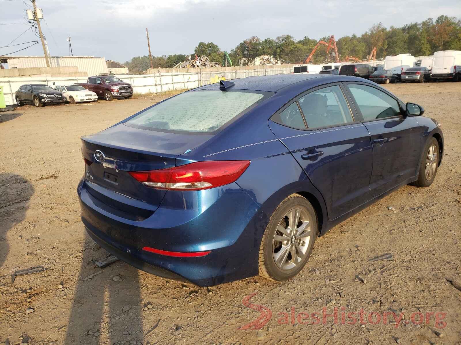 5NPD84LF6HH180696 2017 HYUNDAI ELANTRA