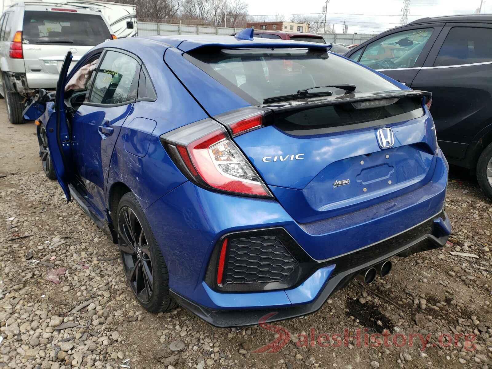 SHHFK7H40HU218696 2017 HONDA CIVIC