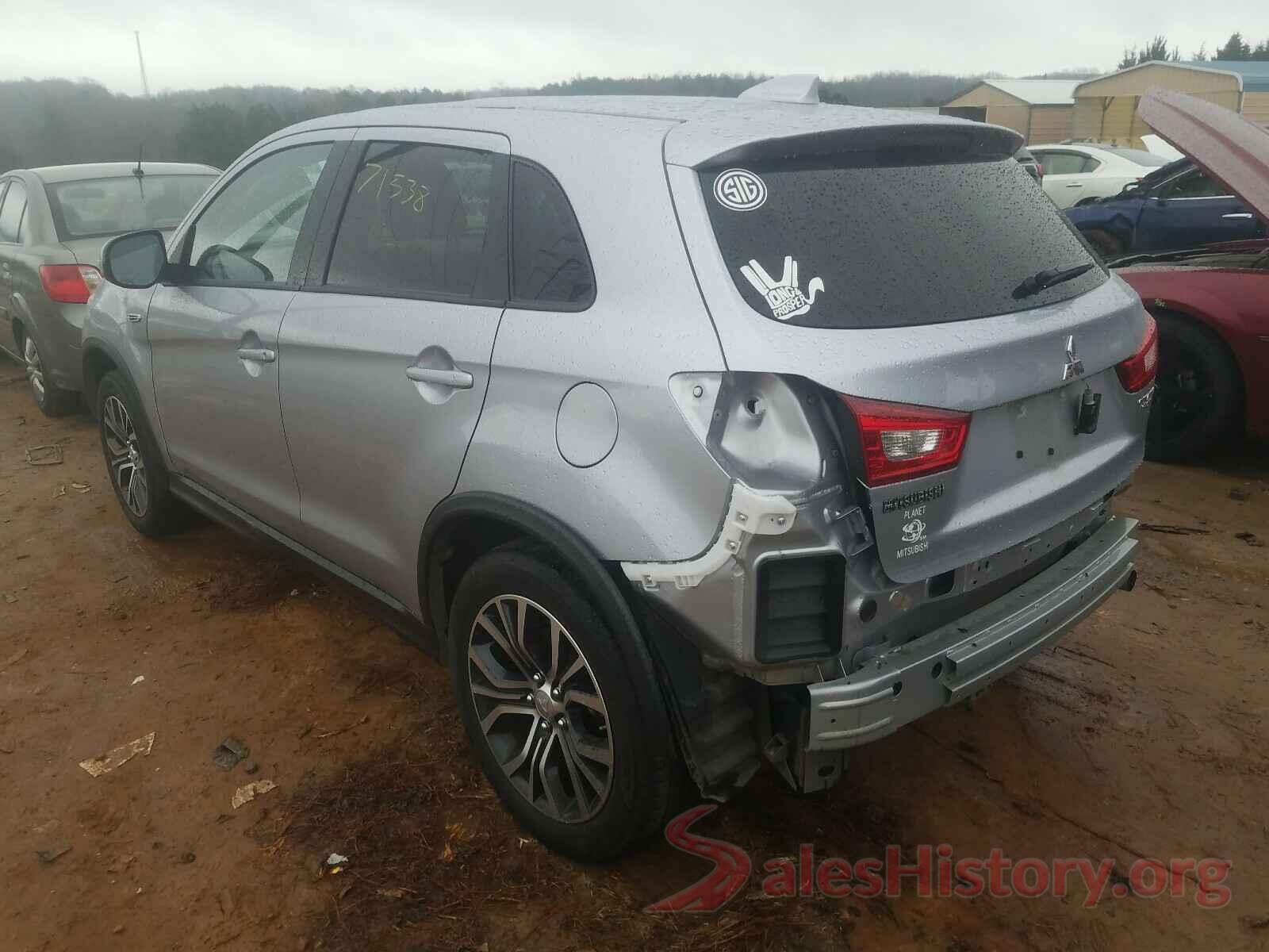 JA4AP3AU9HZ038489 2017 MITSUBISHI OUTLANDER