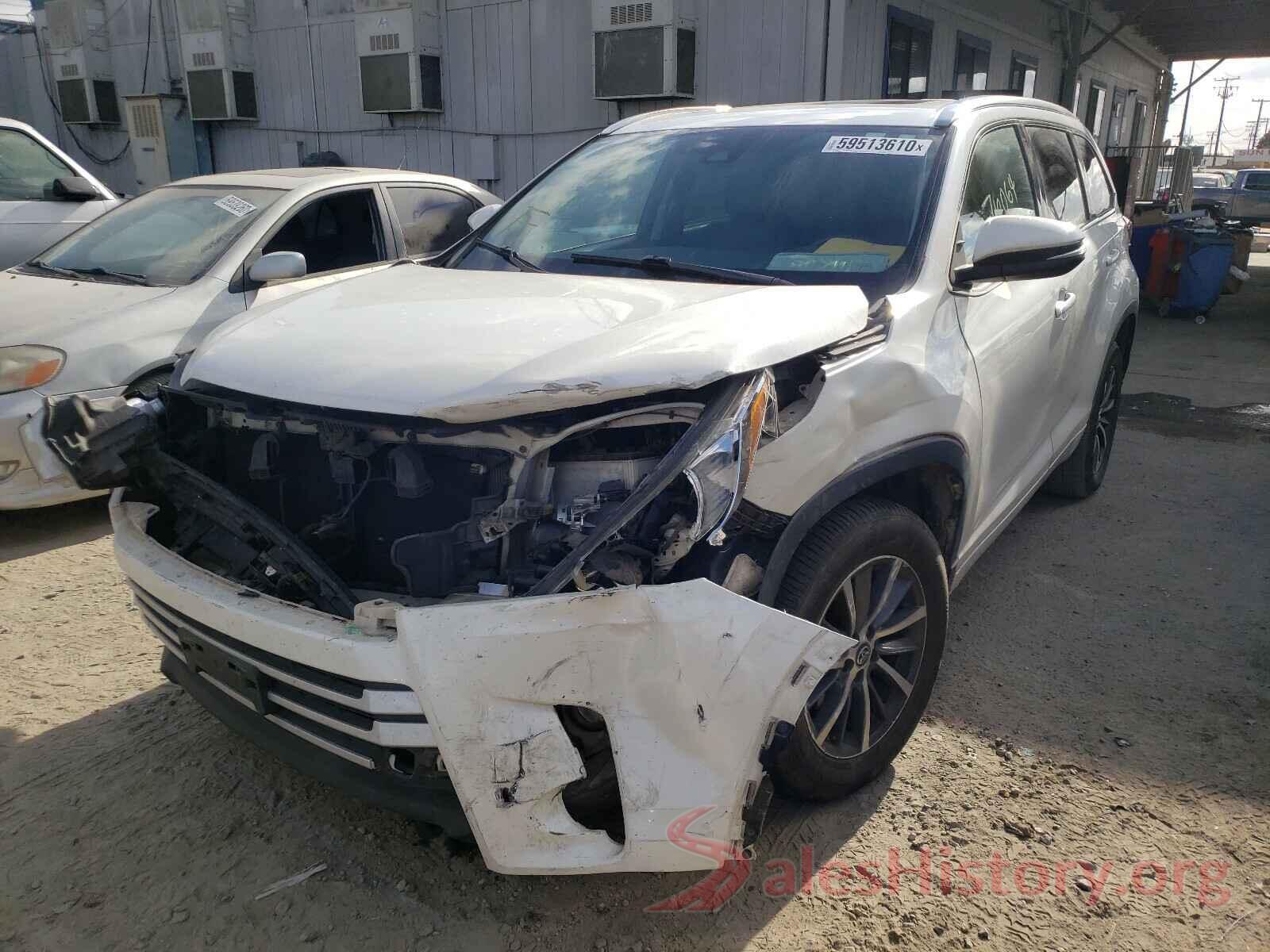 5TDKZRFH2HS509046 2017 TOYOTA HIGHLANDER