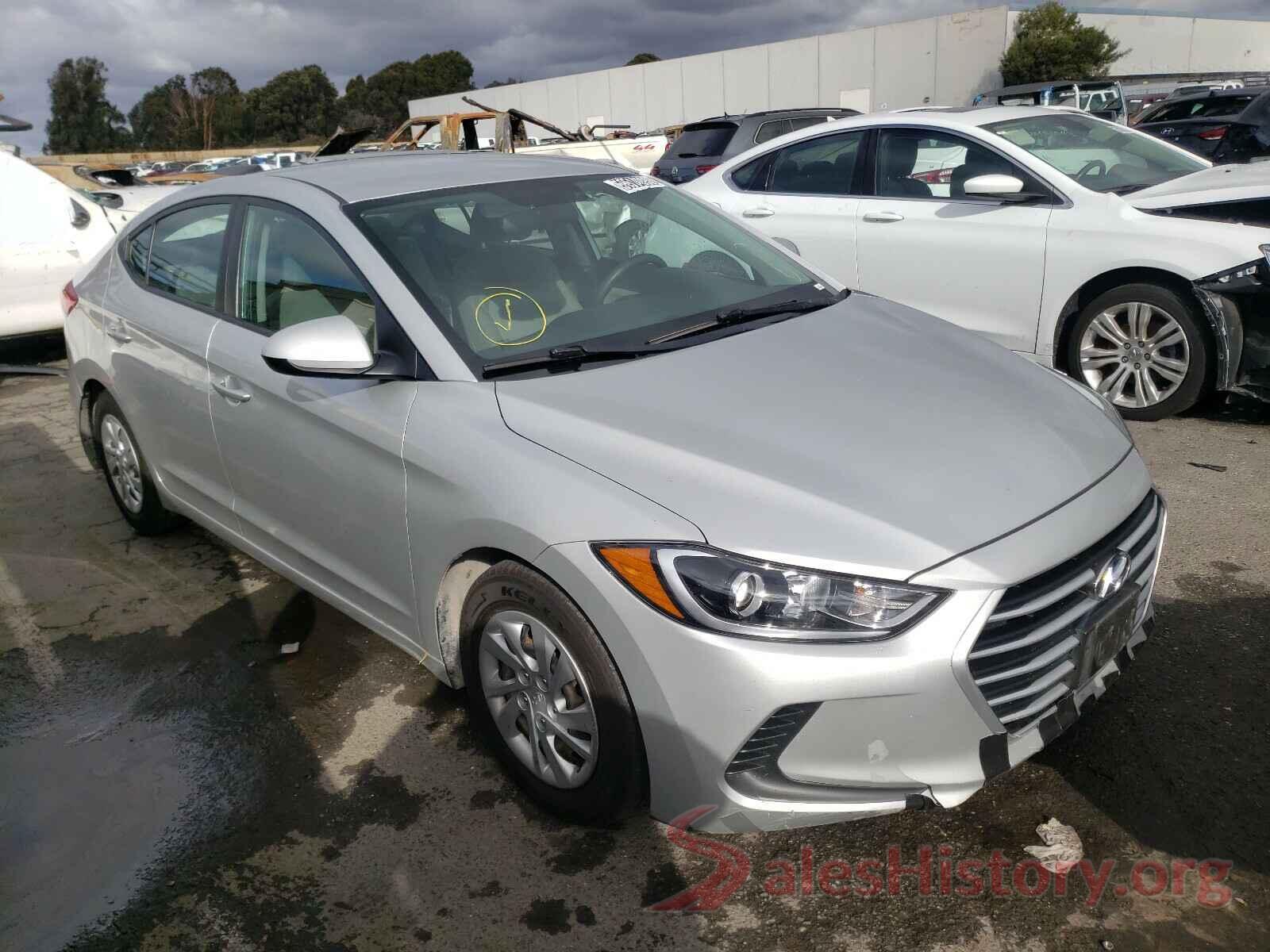 5NPD74LF9HH204430 2017 HYUNDAI ELANTRA