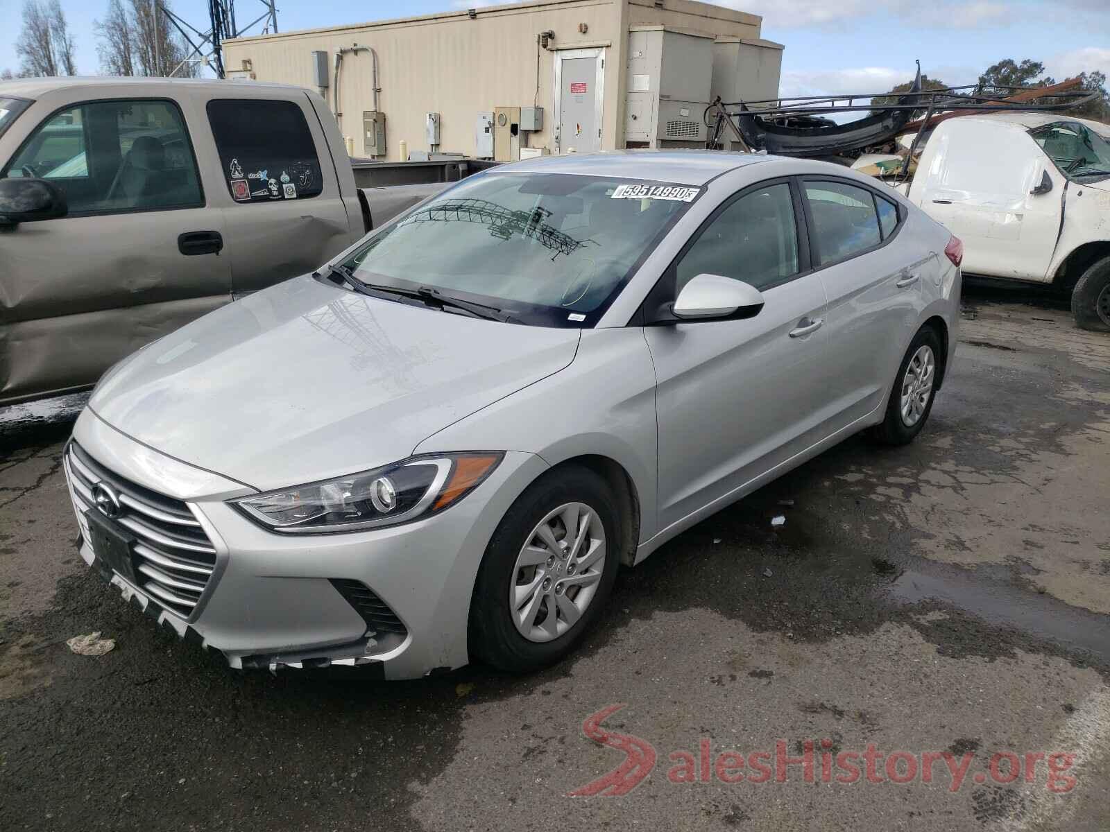 5NPD74LF9HH204430 2017 HYUNDAI ELANTRA