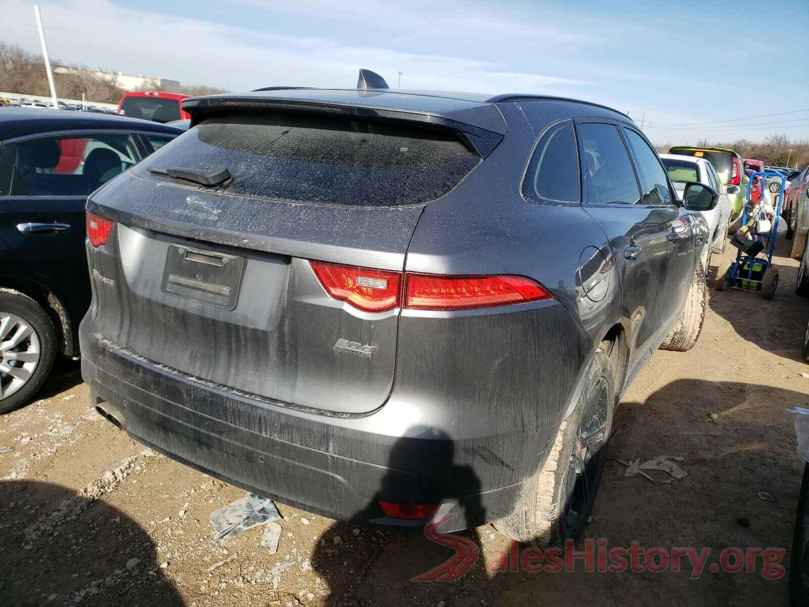 SADCL2FN6KA607752 2019 JAGUAR F-PACE