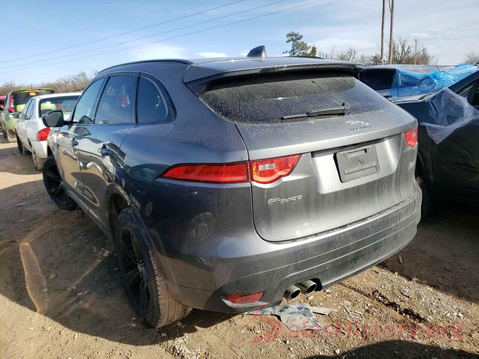 SADCL2FN6KA607752 2019 JAGUAR F-PACE