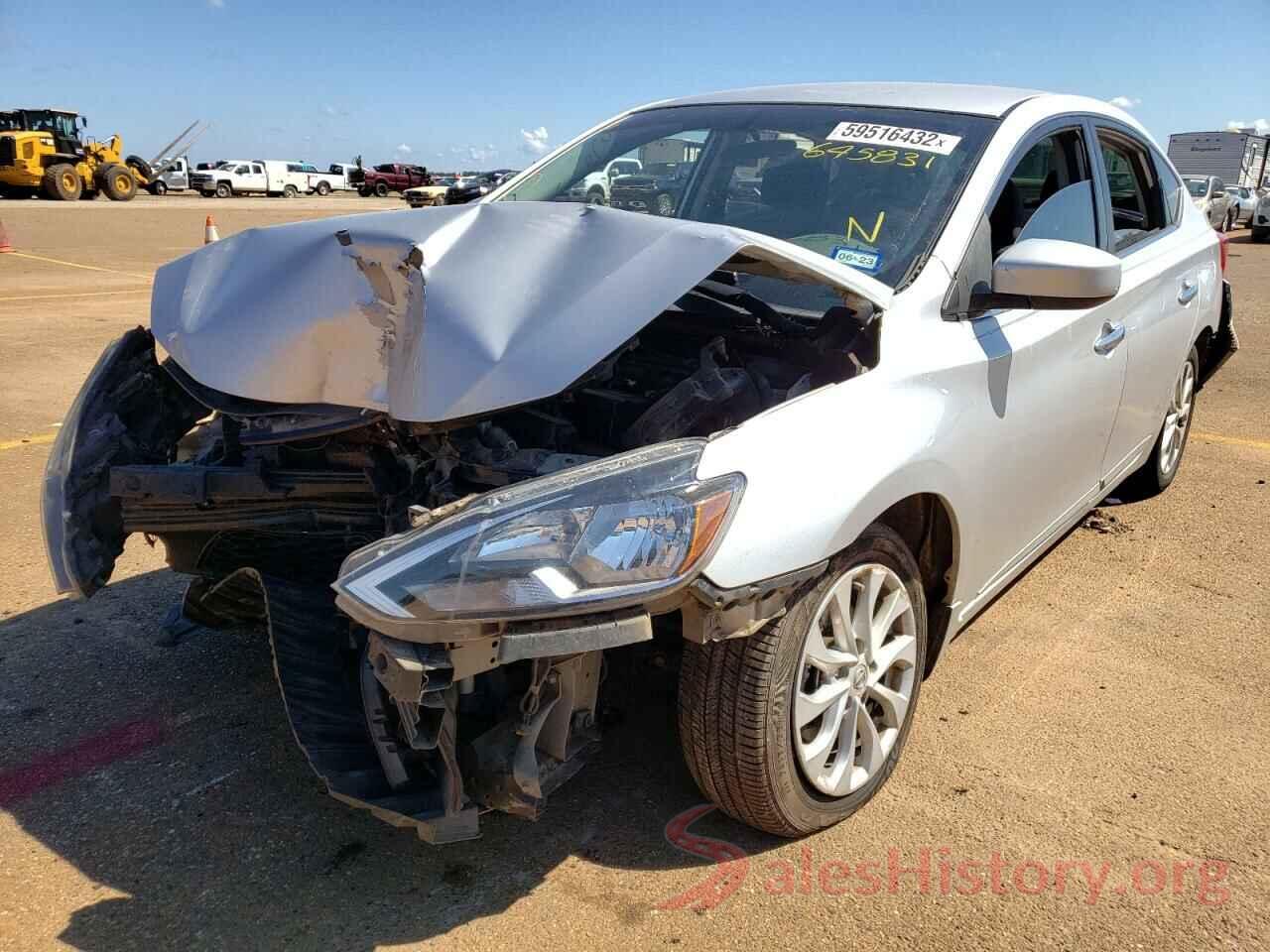 3N1AB7AP8JL645831 2018 NISSAN SENTRA