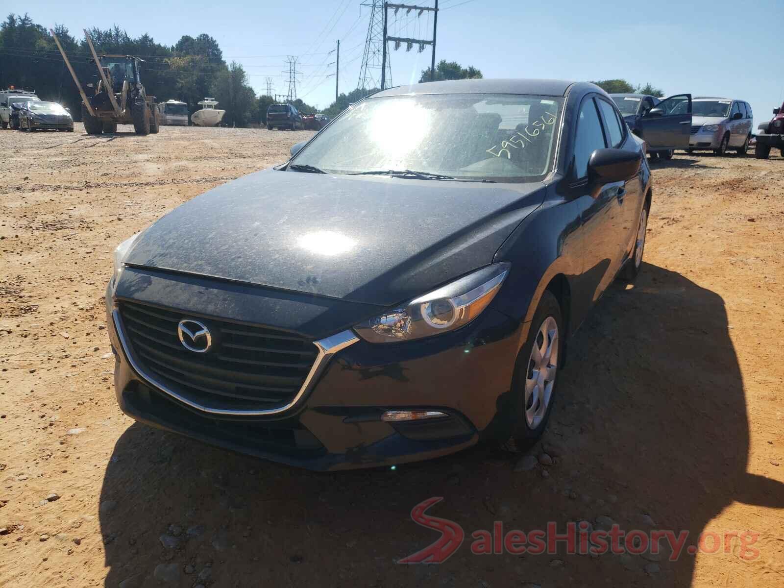 3MZBN1U77HM121427 2017 MAZDA 3