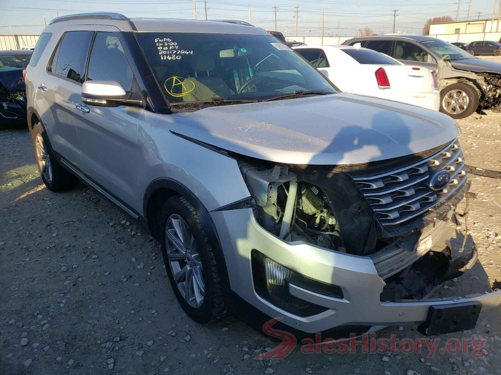 1FM5K7F83GGA79778 2016 FORD EXPLORER