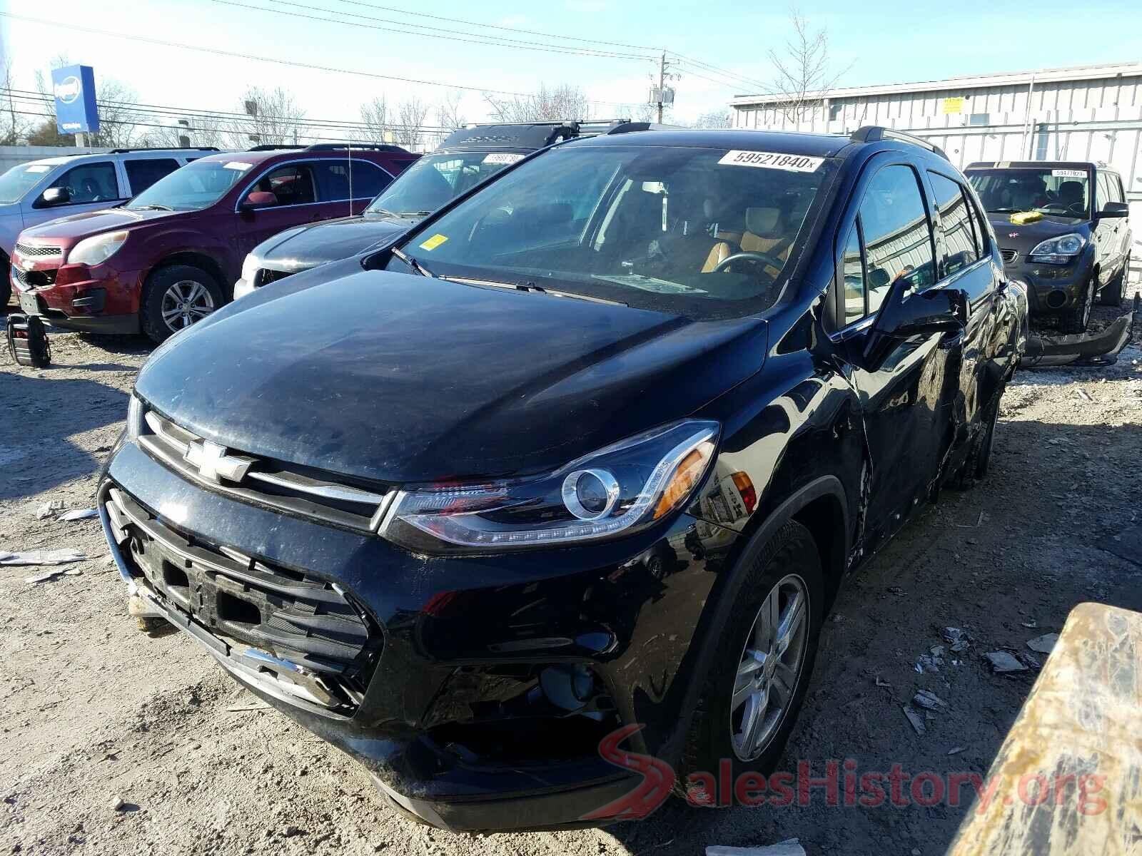 3GNCJLSB7KL345579 2019 CHEVROLET TRAX