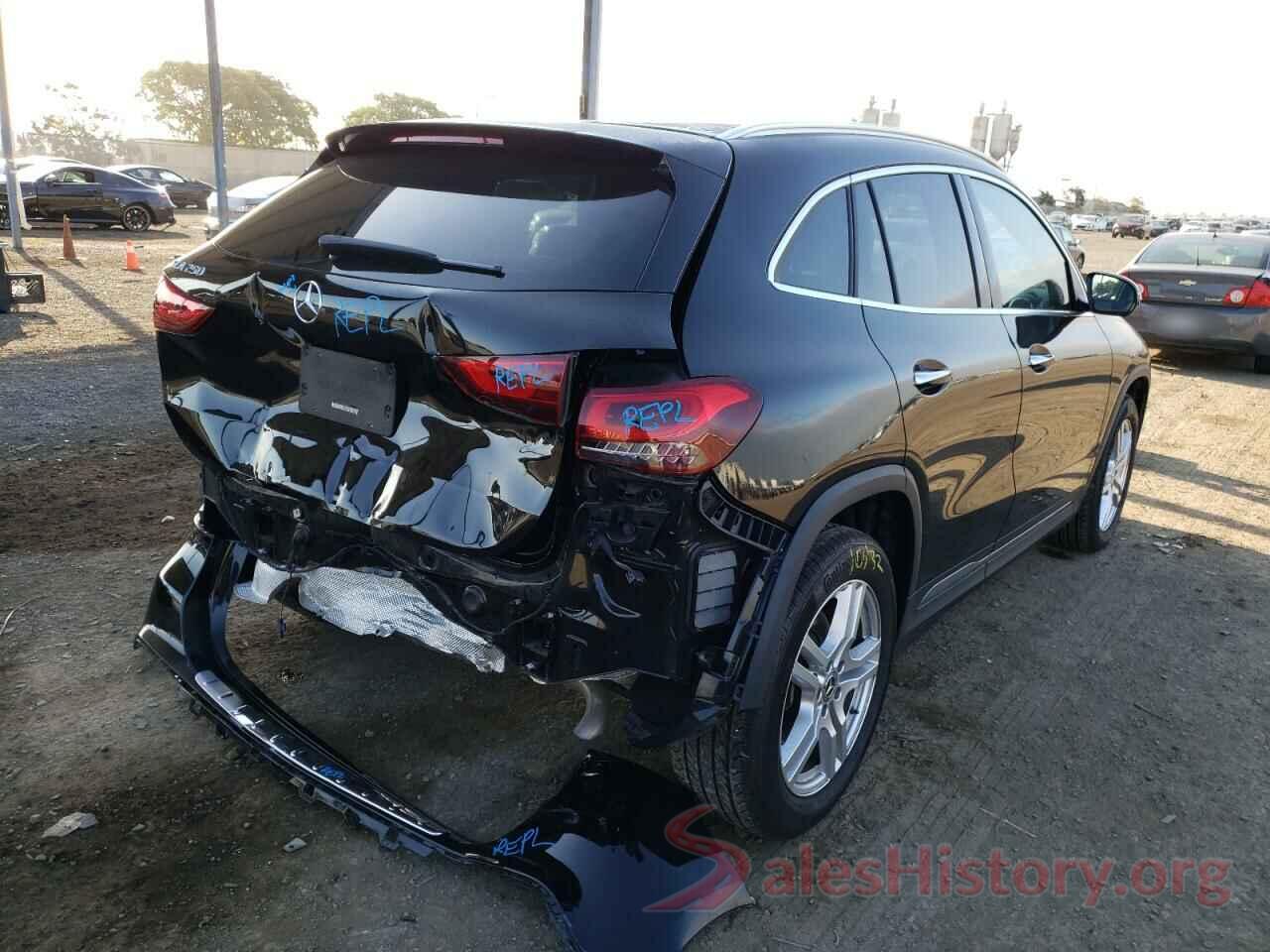 W1N4N4GB9MJ233630 2021 MERCEDES-BENZ GLA-CLASS