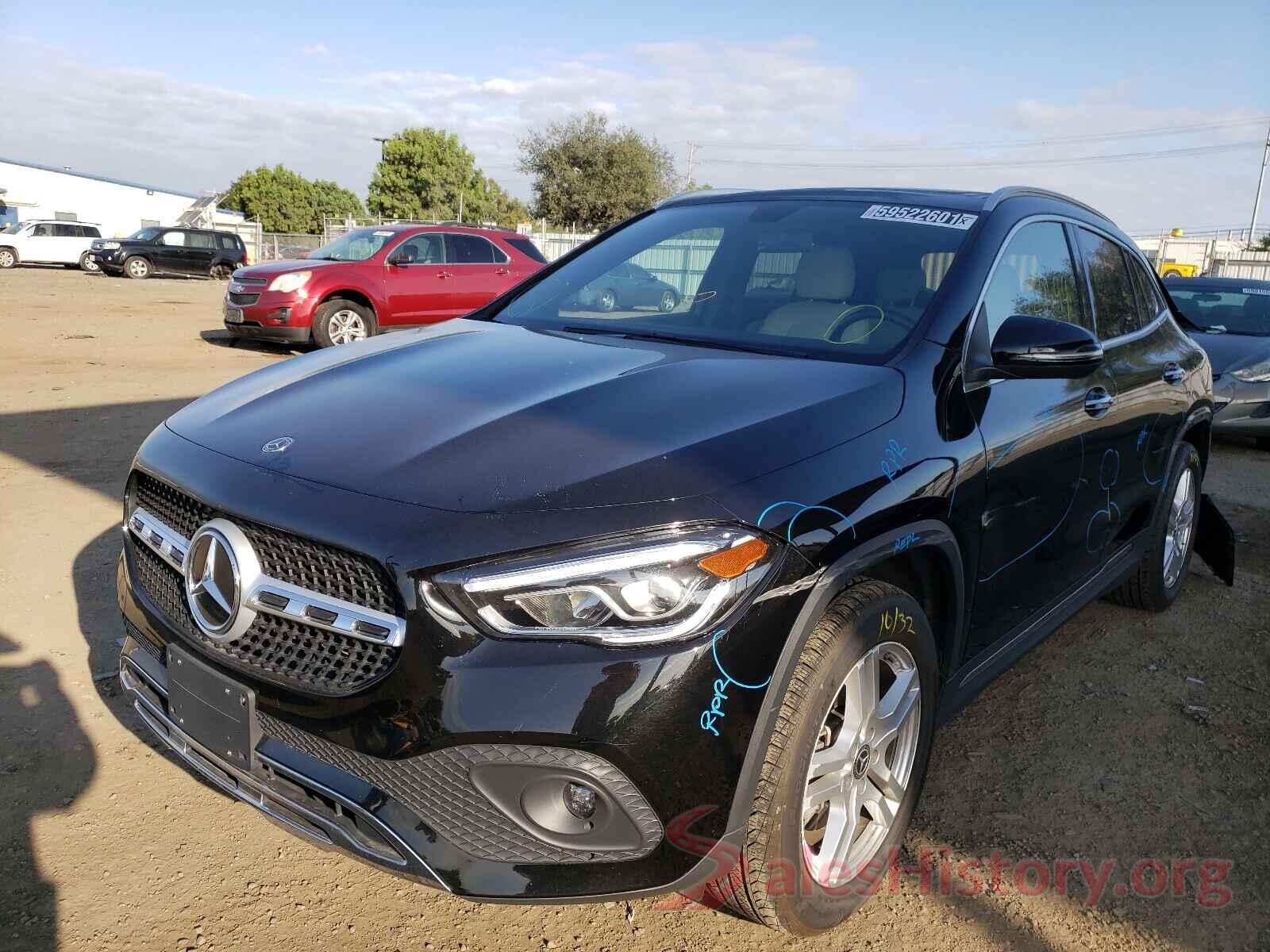 W1N4N4GB9MJ233630 2021 MERCEDES-BENZ GLA-CLASS