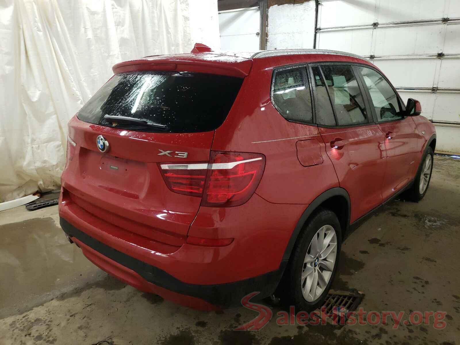 5UXWY3C55F0E97875 2015 BMW X3