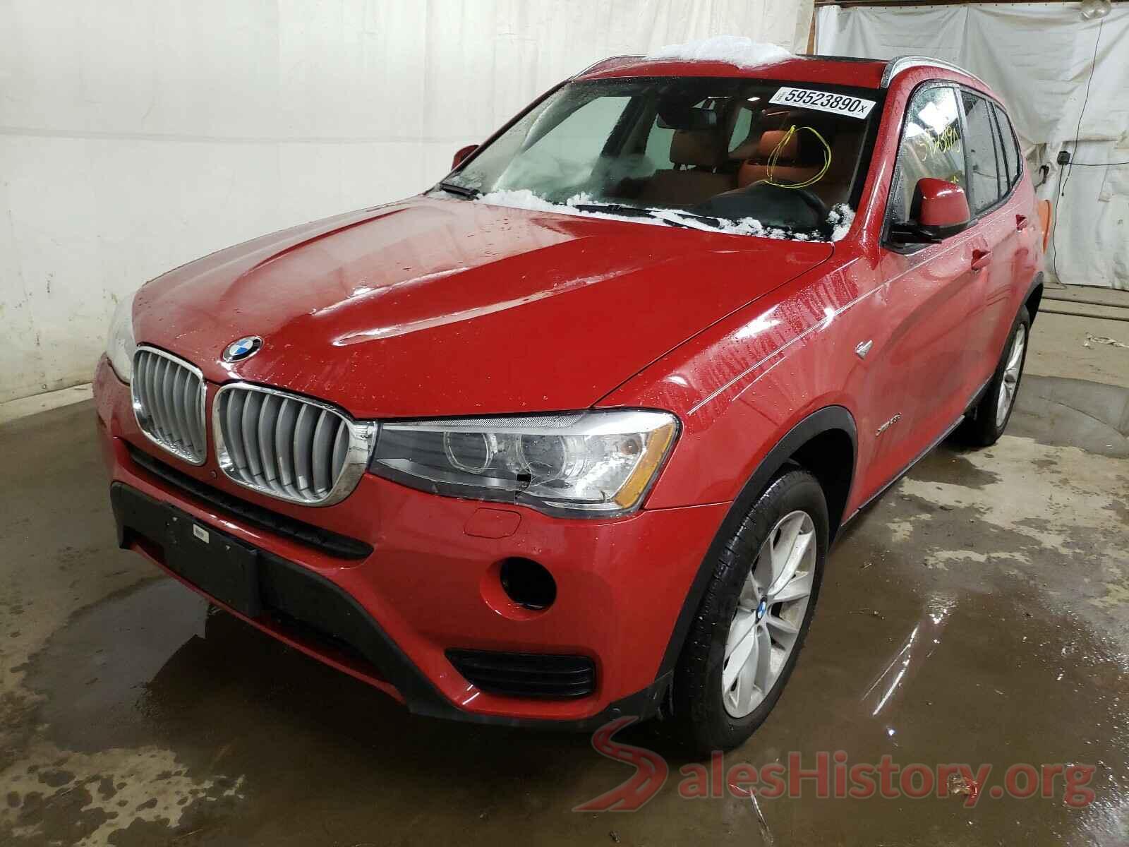 5UXWY3C55F0E97875 2015 BMW X3