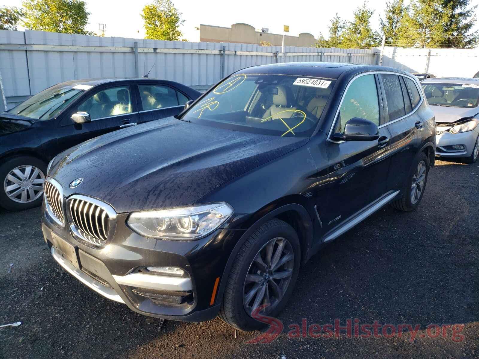 5UXTR9C50JLD60126 2018 BMW X3