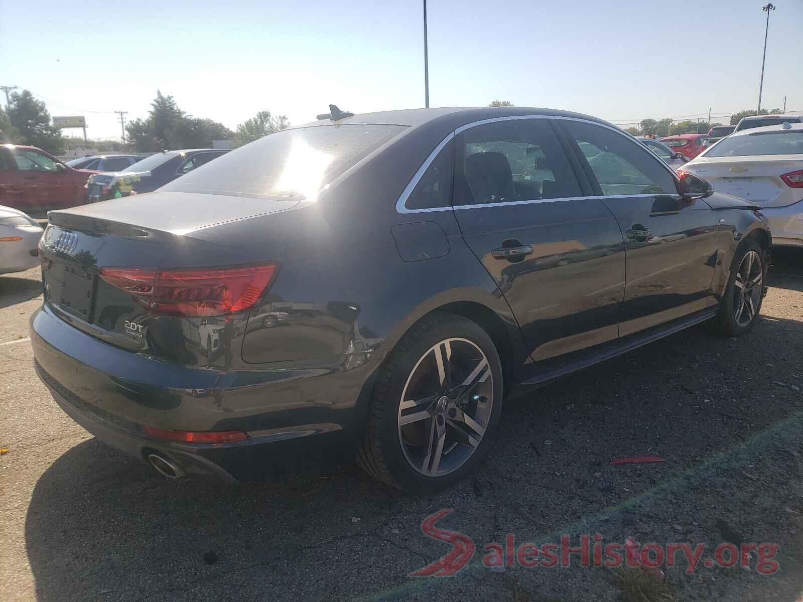 WAUENAF4XHN002664 2017 AUDI A4