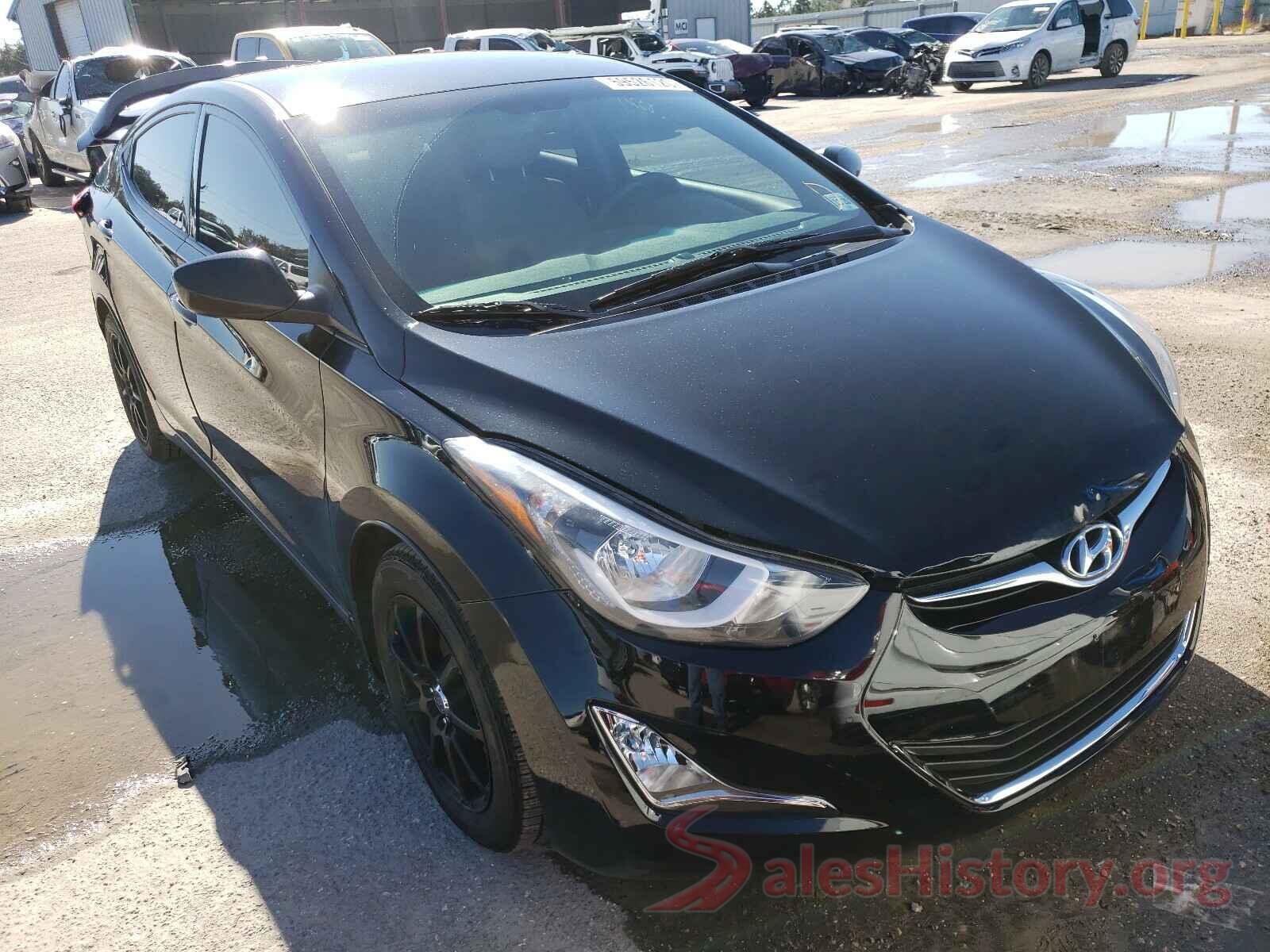 5NPDH4AE7GH747801 2016 HYUNDAI ELANTRA