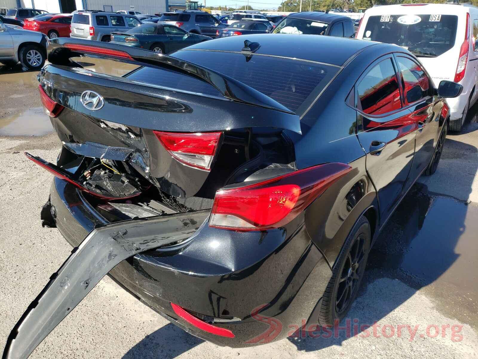 5NPDH4AE7GH747801 2016 HYUNDAI ELANTRA