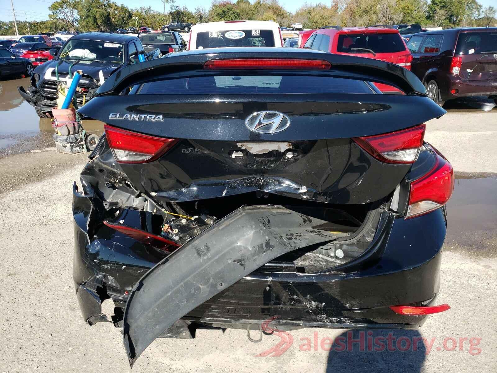 5NPDH4AE7GH747801 2016 HYUNDAI ELANTRA