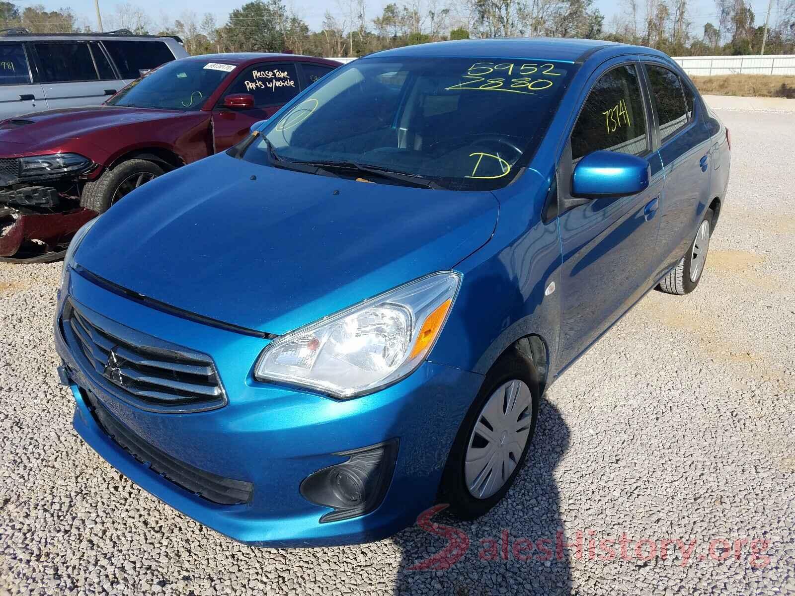 ML32F3FJ1HHF05282 2017 MITSUBISHI MIRAGE