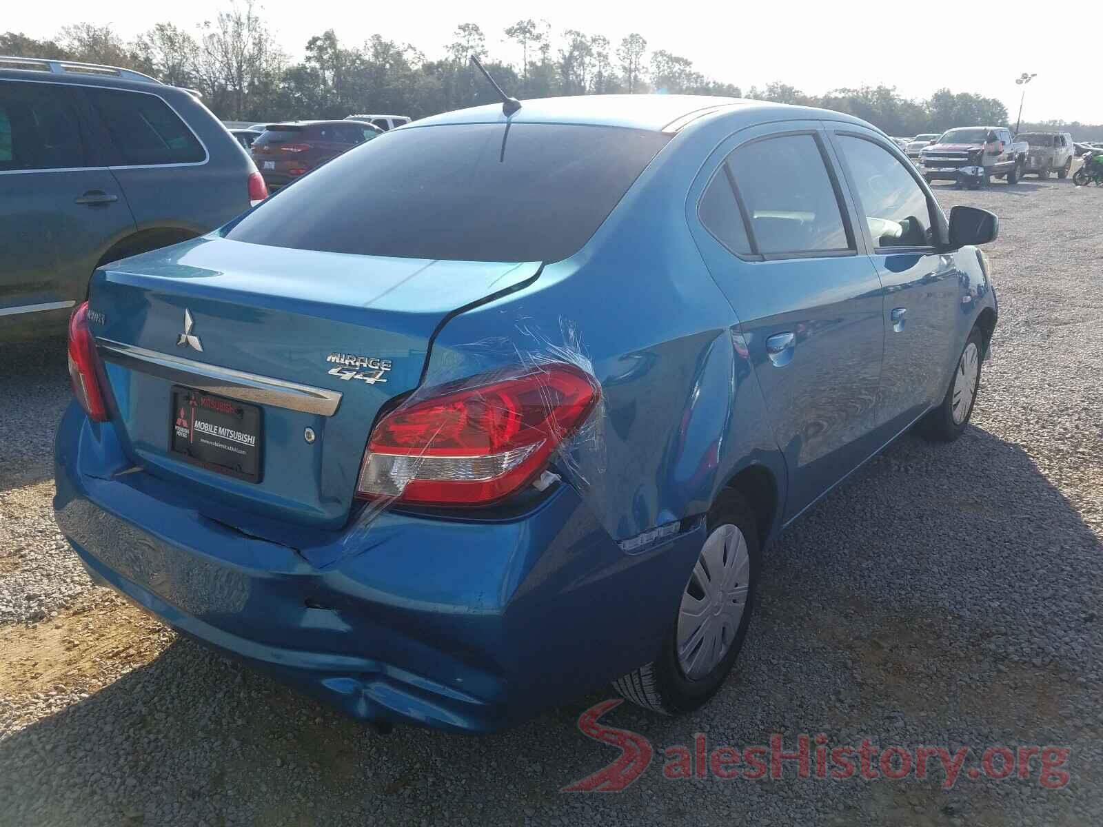 ML32F3FJ1HHF05282 2017 MITSUBISHI MIRAGE