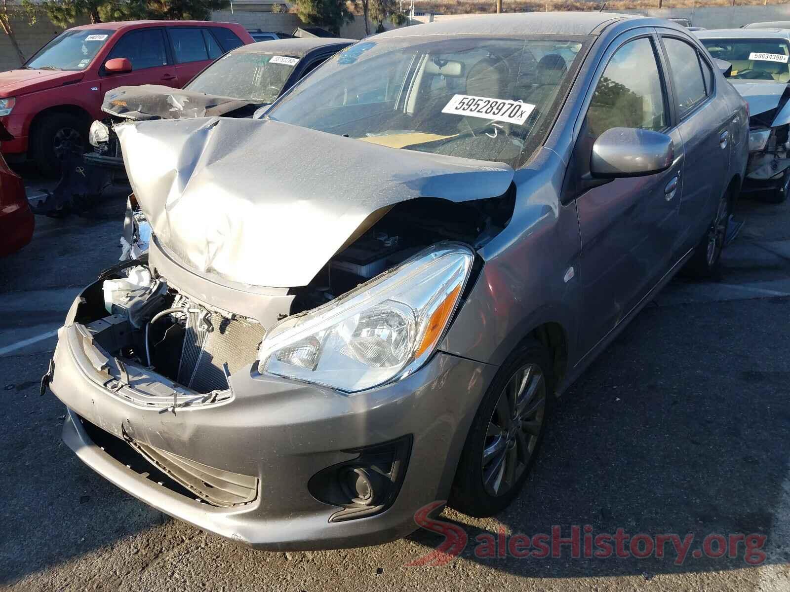 ML32F3FJXKHF17745 2019 MITSUBISHI MIRAGE