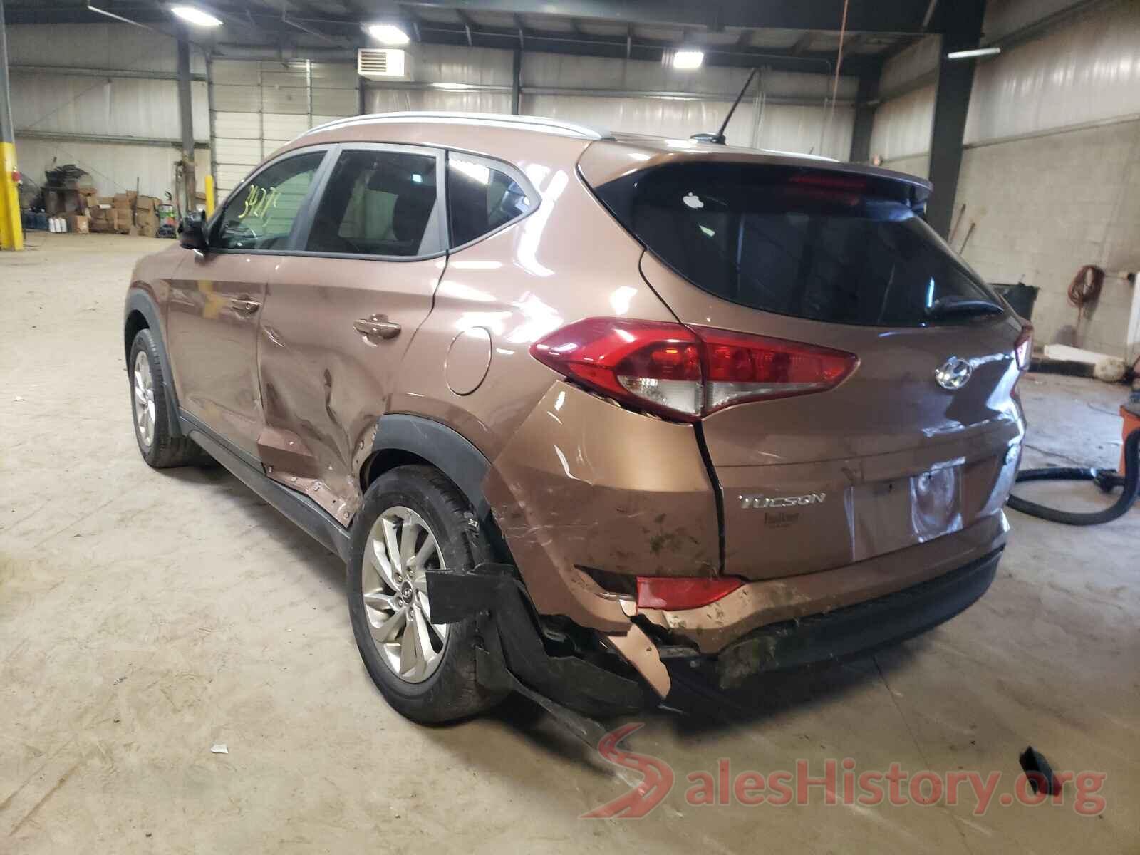 KM8J3CA45GU037820 2016 HYUNDAI TUCSON