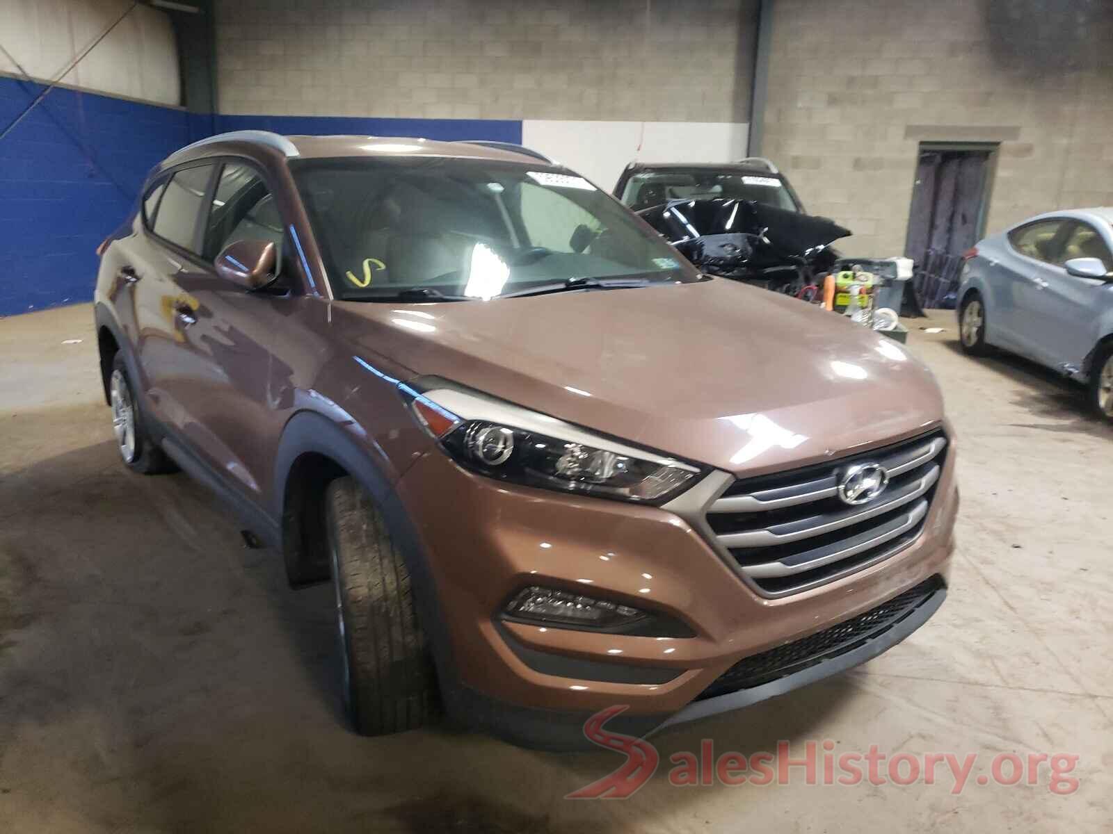 KM8J3CA45GU037820 2016 HYUNDAI TUCSON