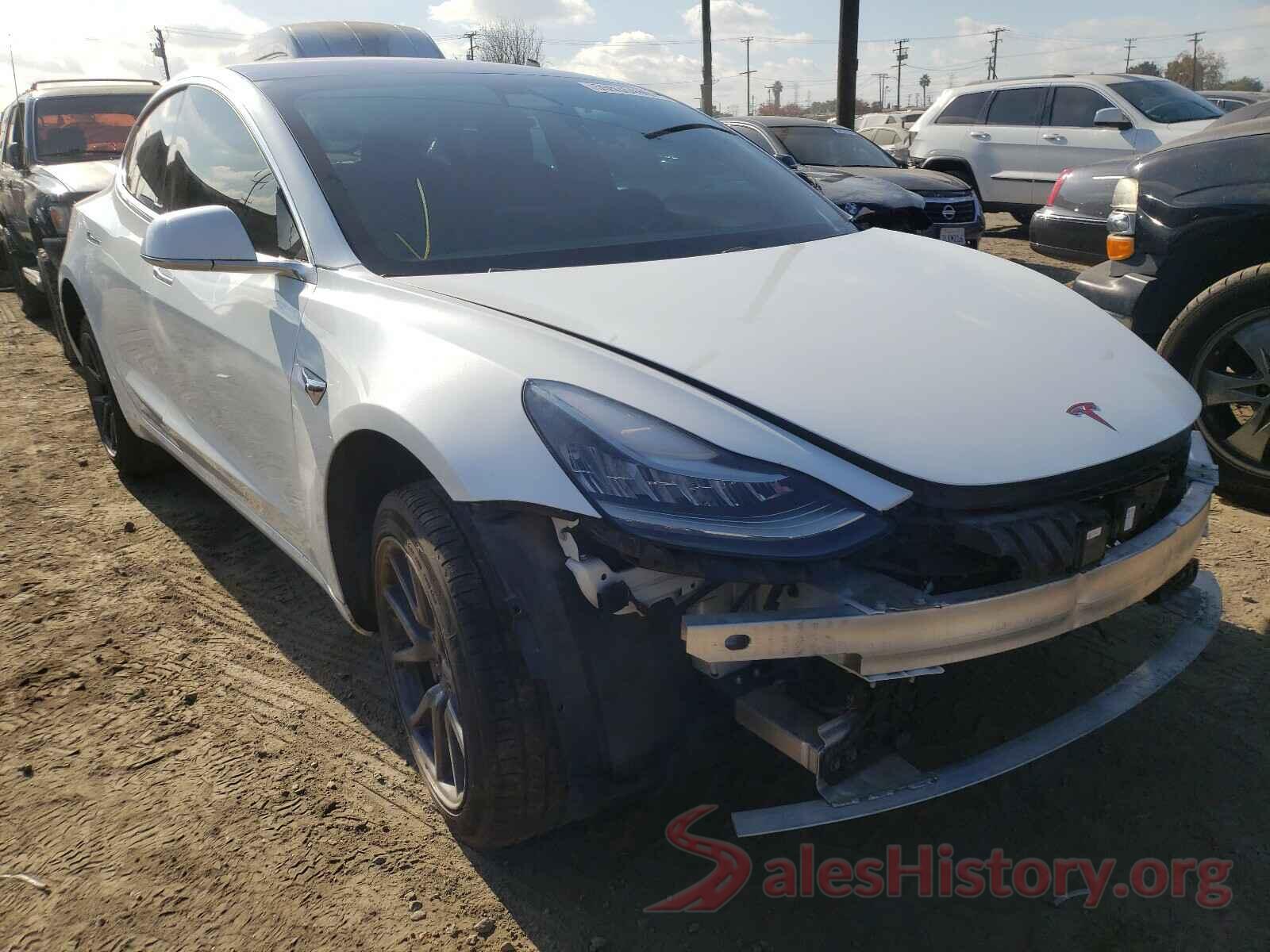 5YJ3E1EA0JF040412 2018 TESLA MODEL 3