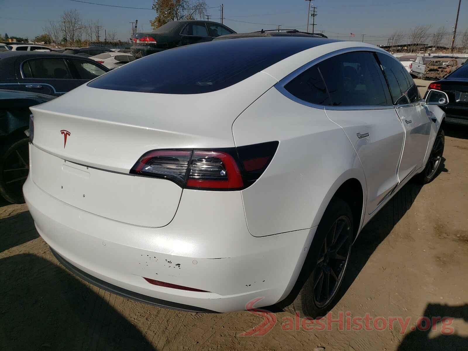 5YJ3E1EA0JF040412 2018 TESLA MODEL 3