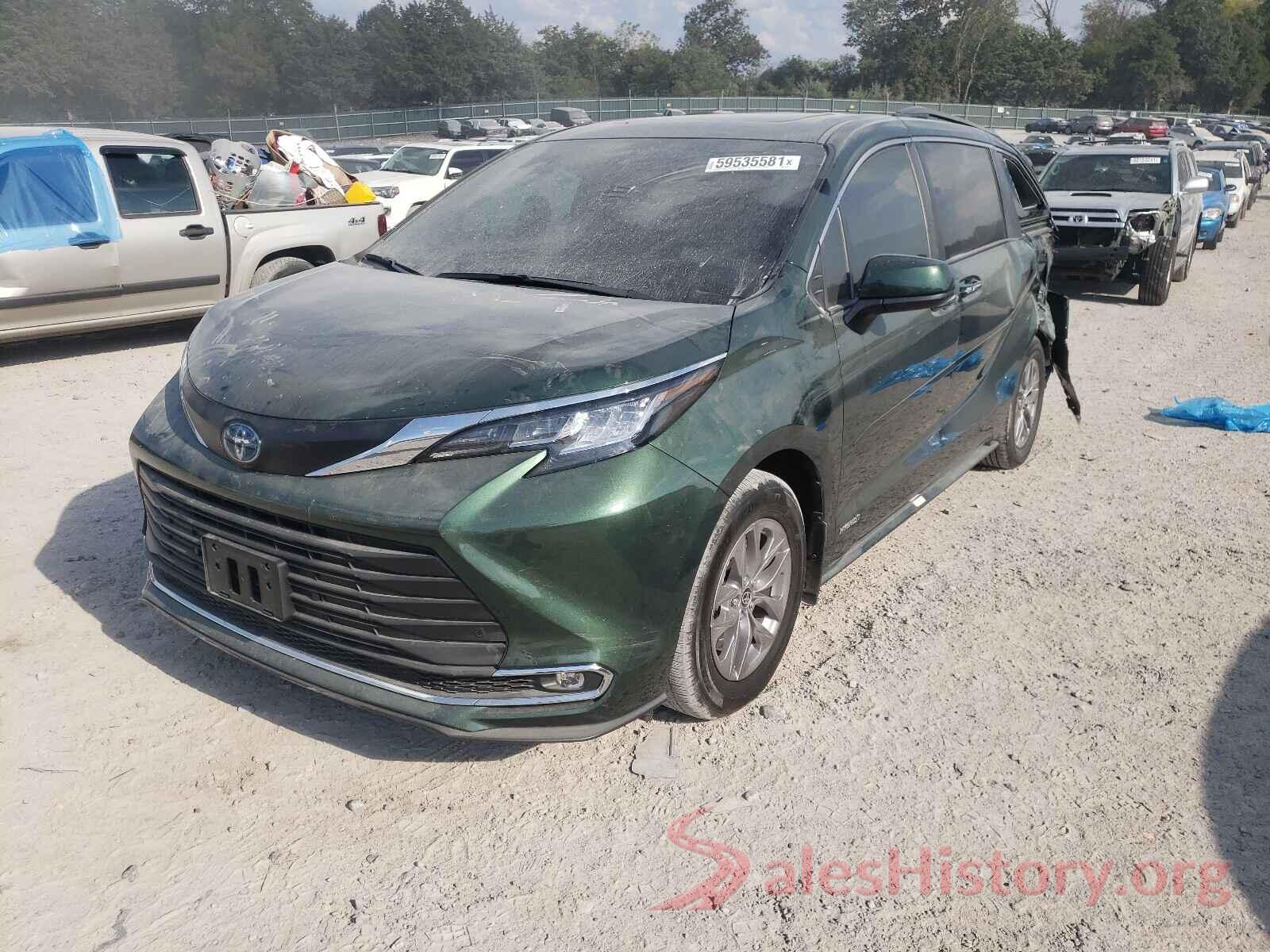 5TDJRKEC4MS033756 2021 TOYOTA SIENNA