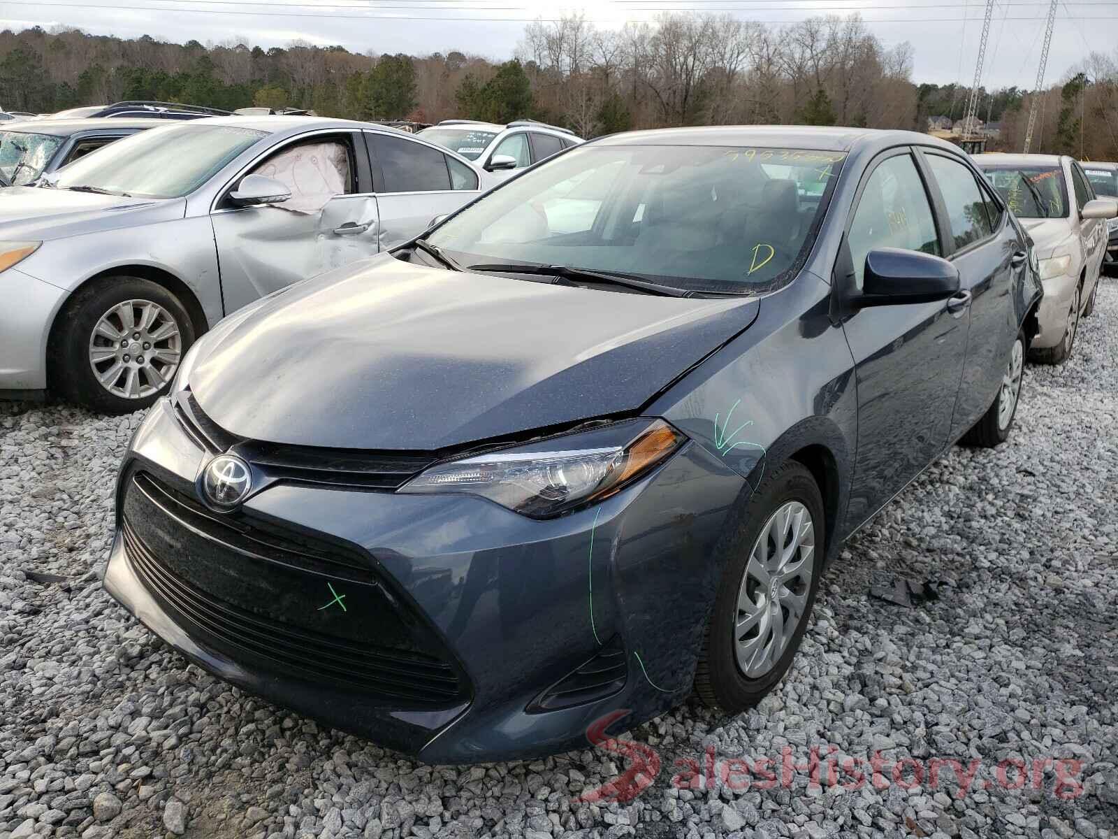 2T1BURHE0KC153438 2019 TOYOTA COROLLA