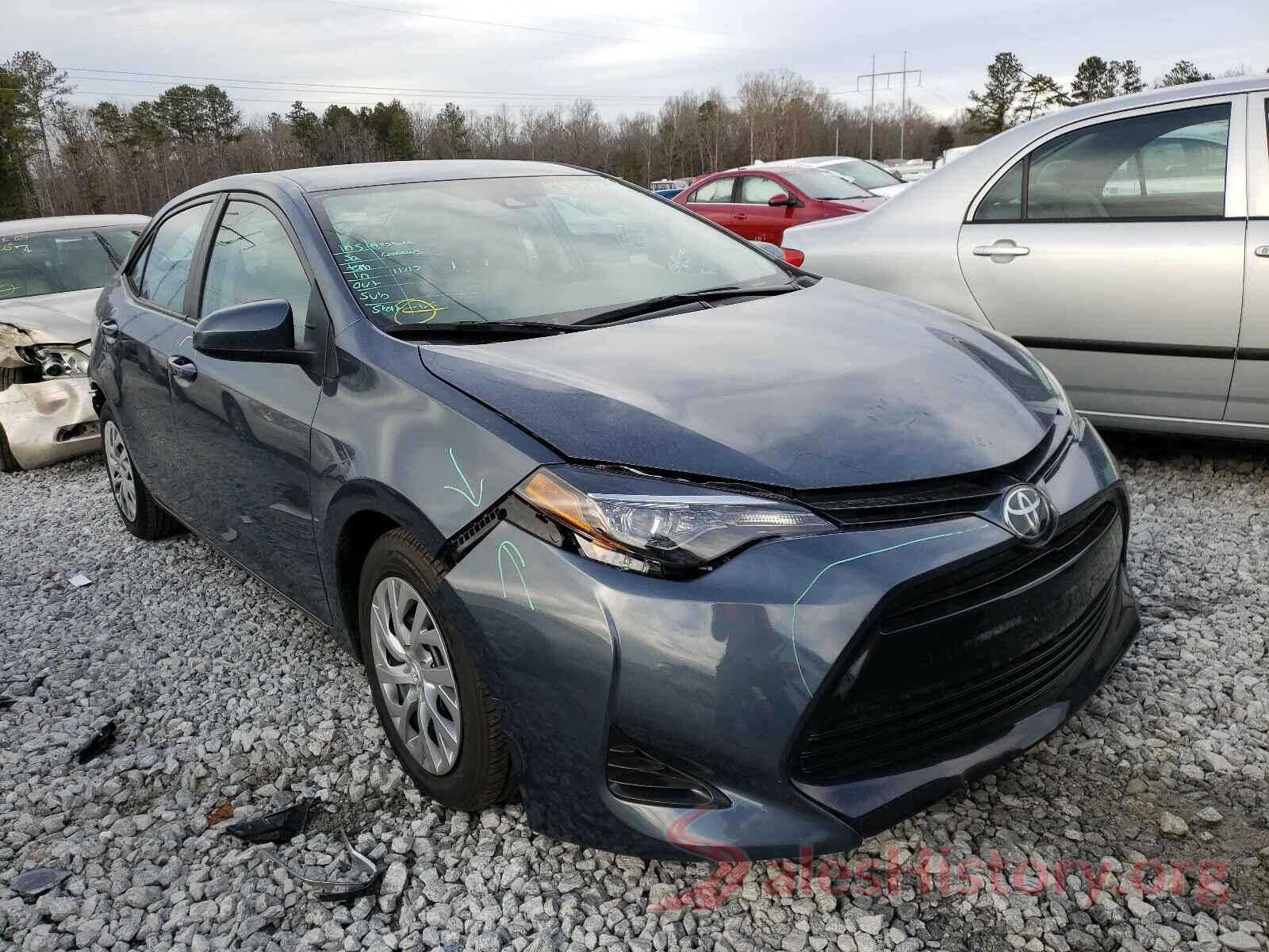 2T1BURHE0KC153438 2019 TOYOTA COROLLA