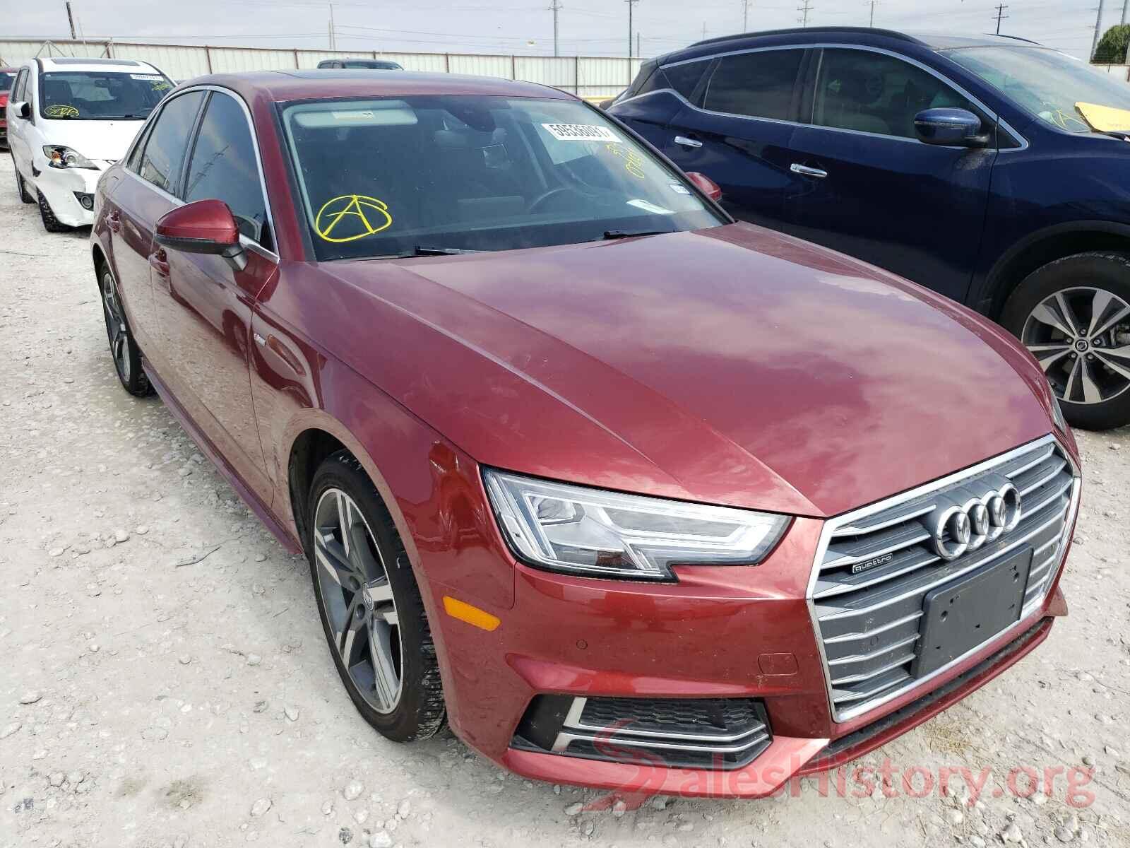 WAUENAF48JA074511 2018 AUDI A4