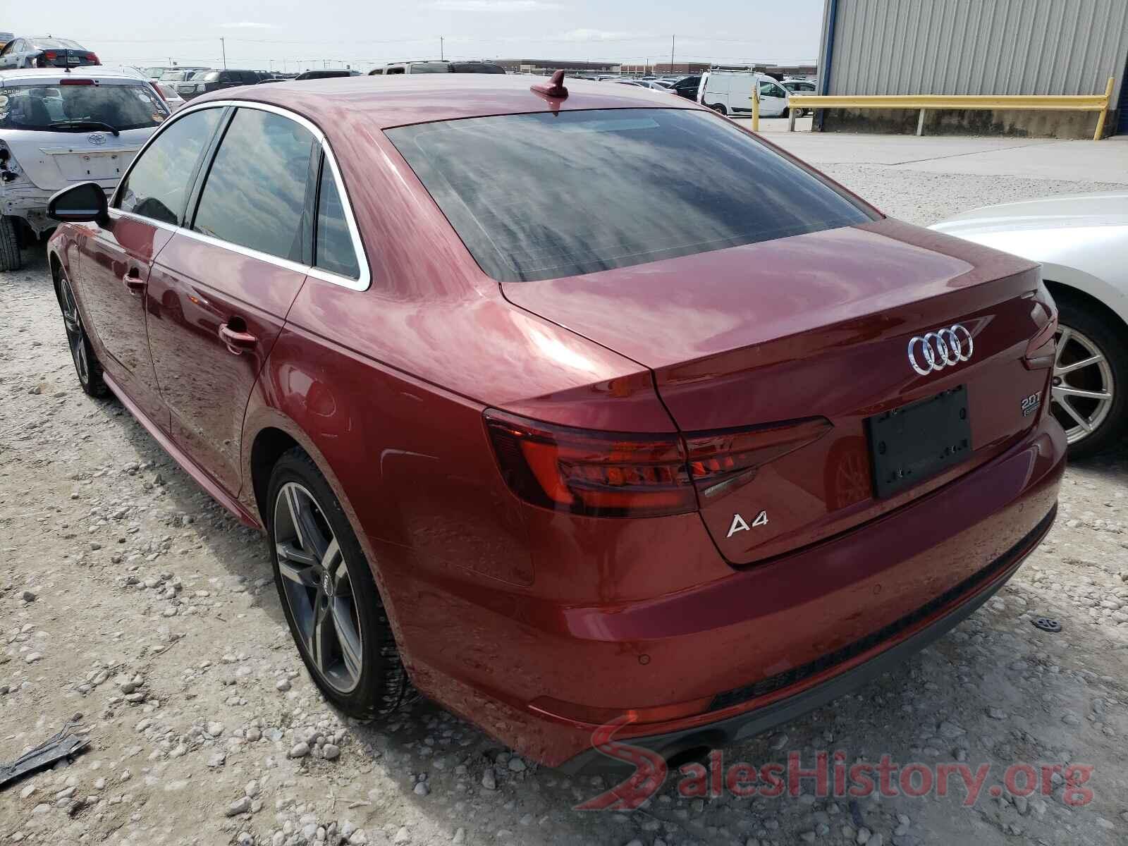 WAUENAF48JA074511 2018 AUDI A4