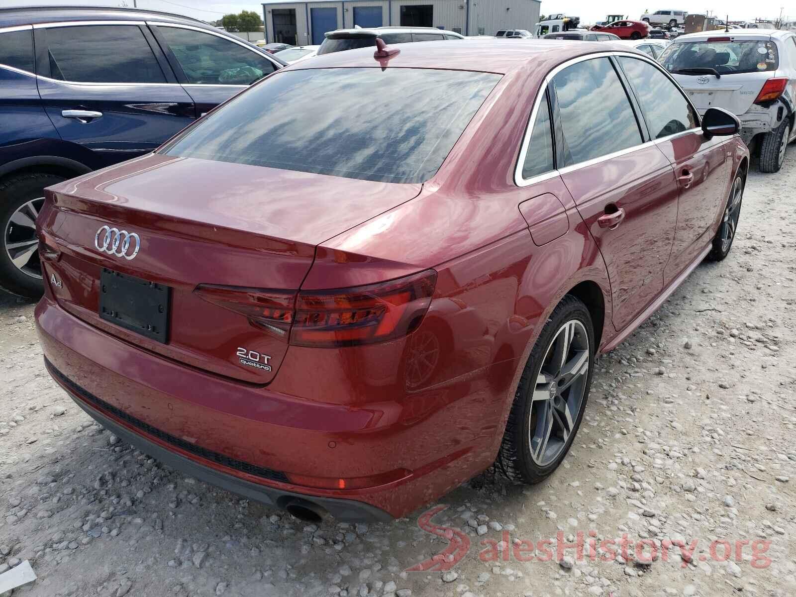 WAUENAF48JA074511 2018 AUDI A4