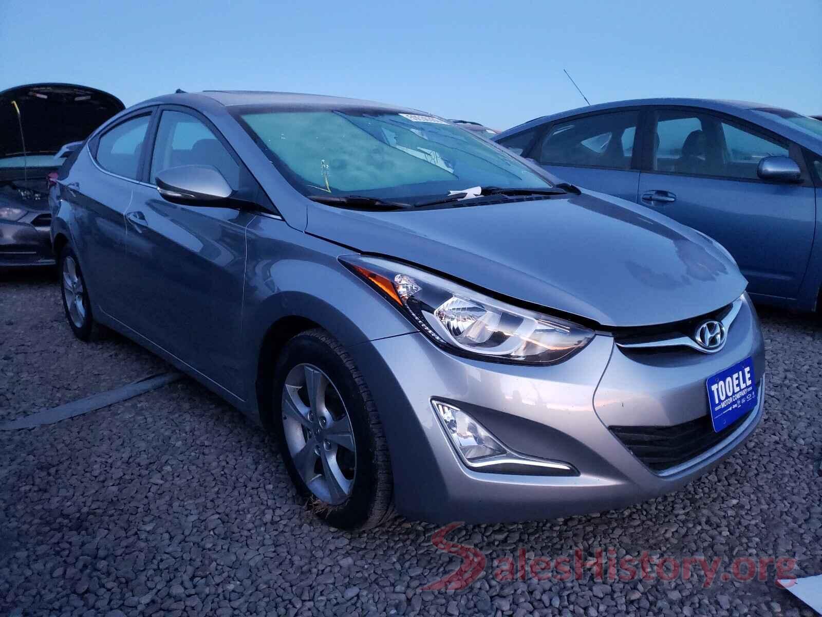 5NPDH4AE0GH763497 2016 HYUNDAI ELANTRA