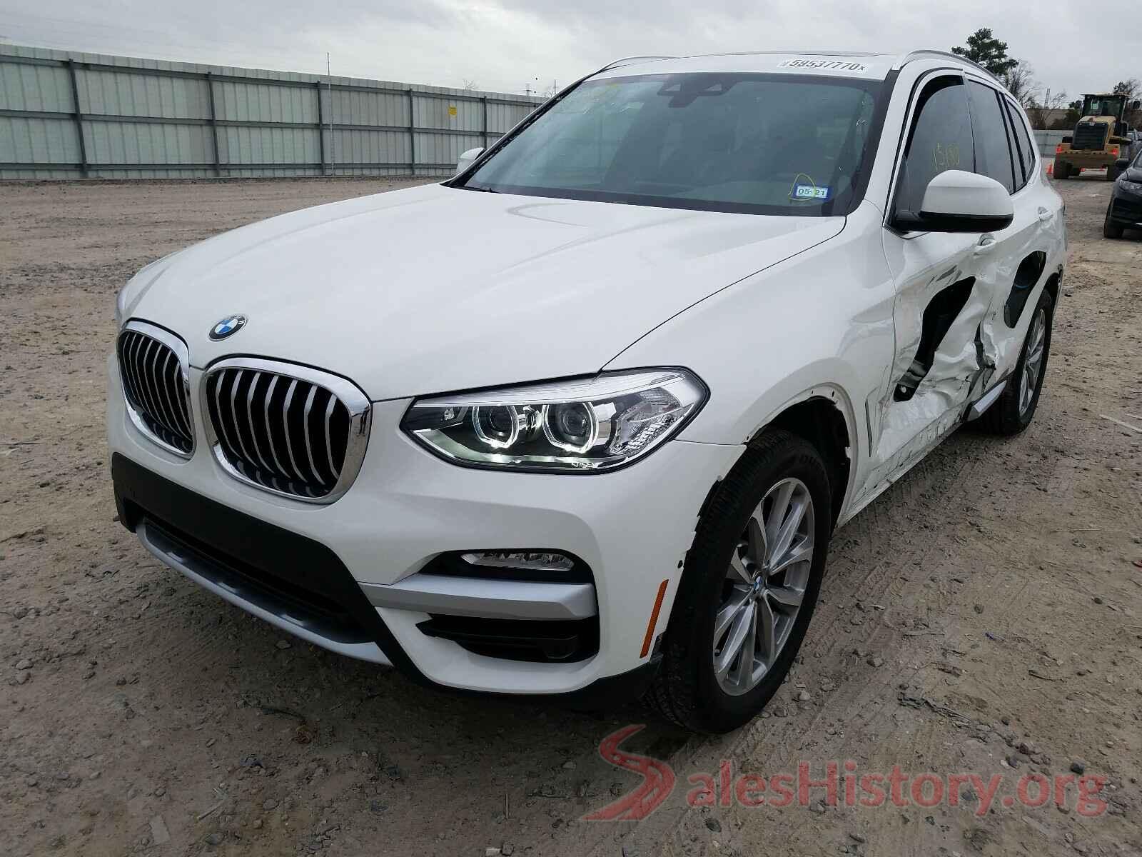 5UXTR7C55KLF32494 2019 BMW X3